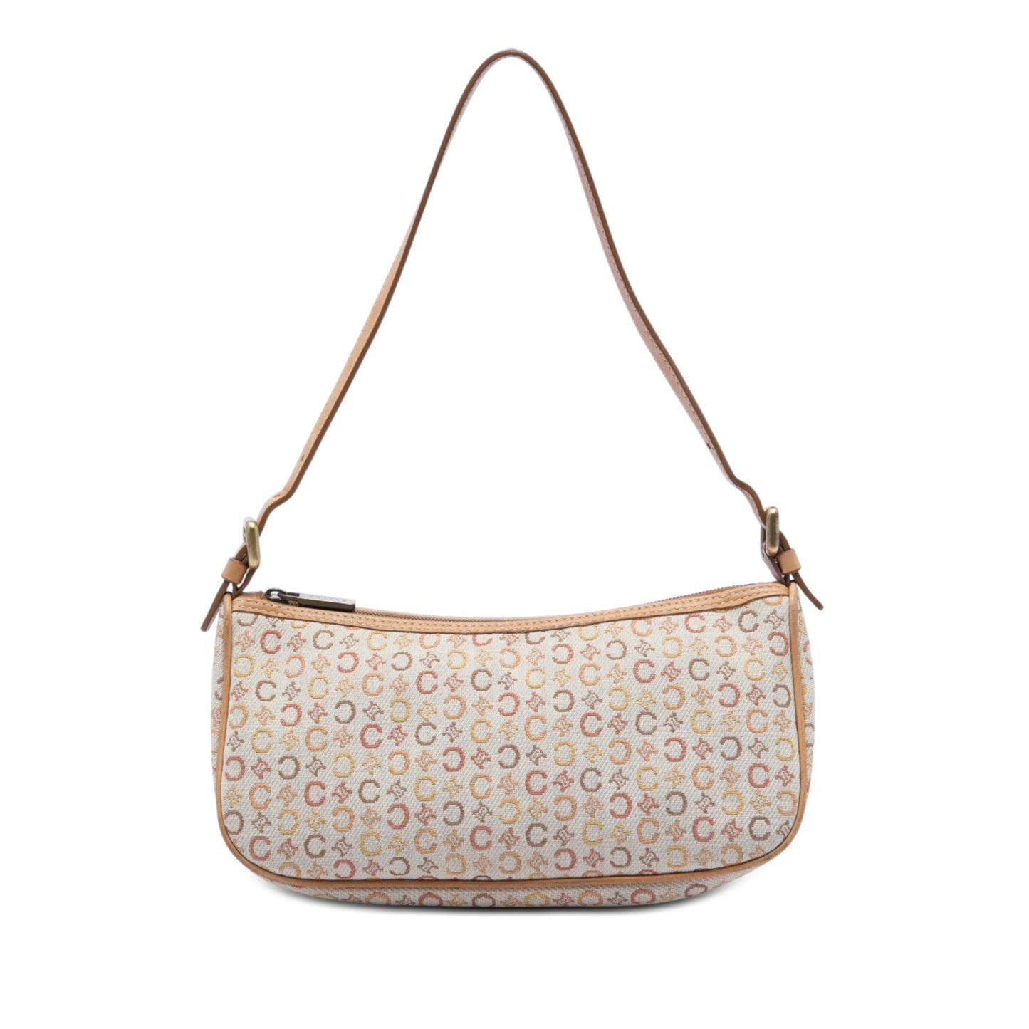 Celine C Macadam Canvas Shoulder Bag