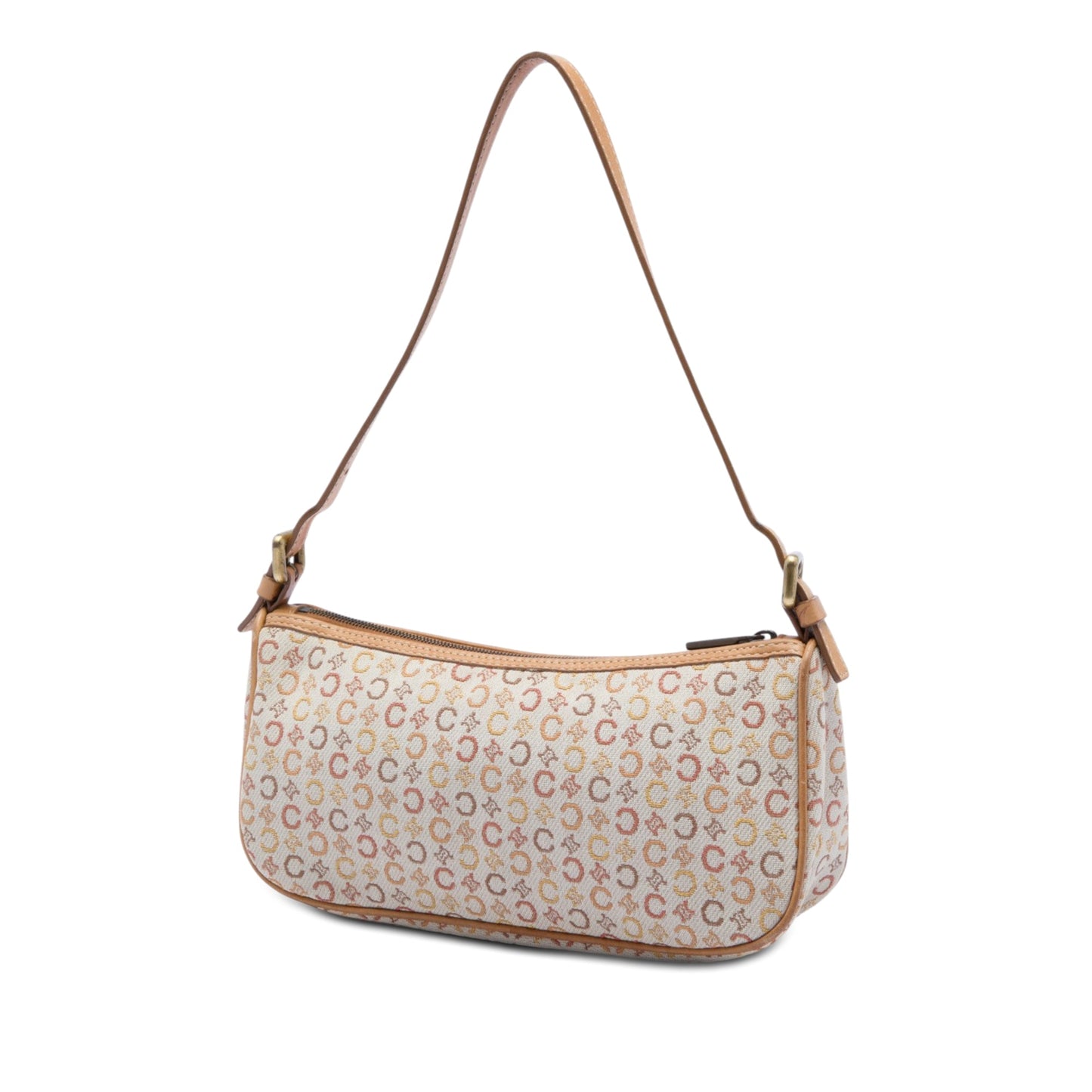 Celine C Macadam Canvas Shoulder Bag
