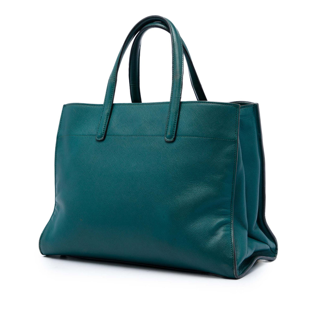 Prada Saffiano Soft Triple Pocket Tote