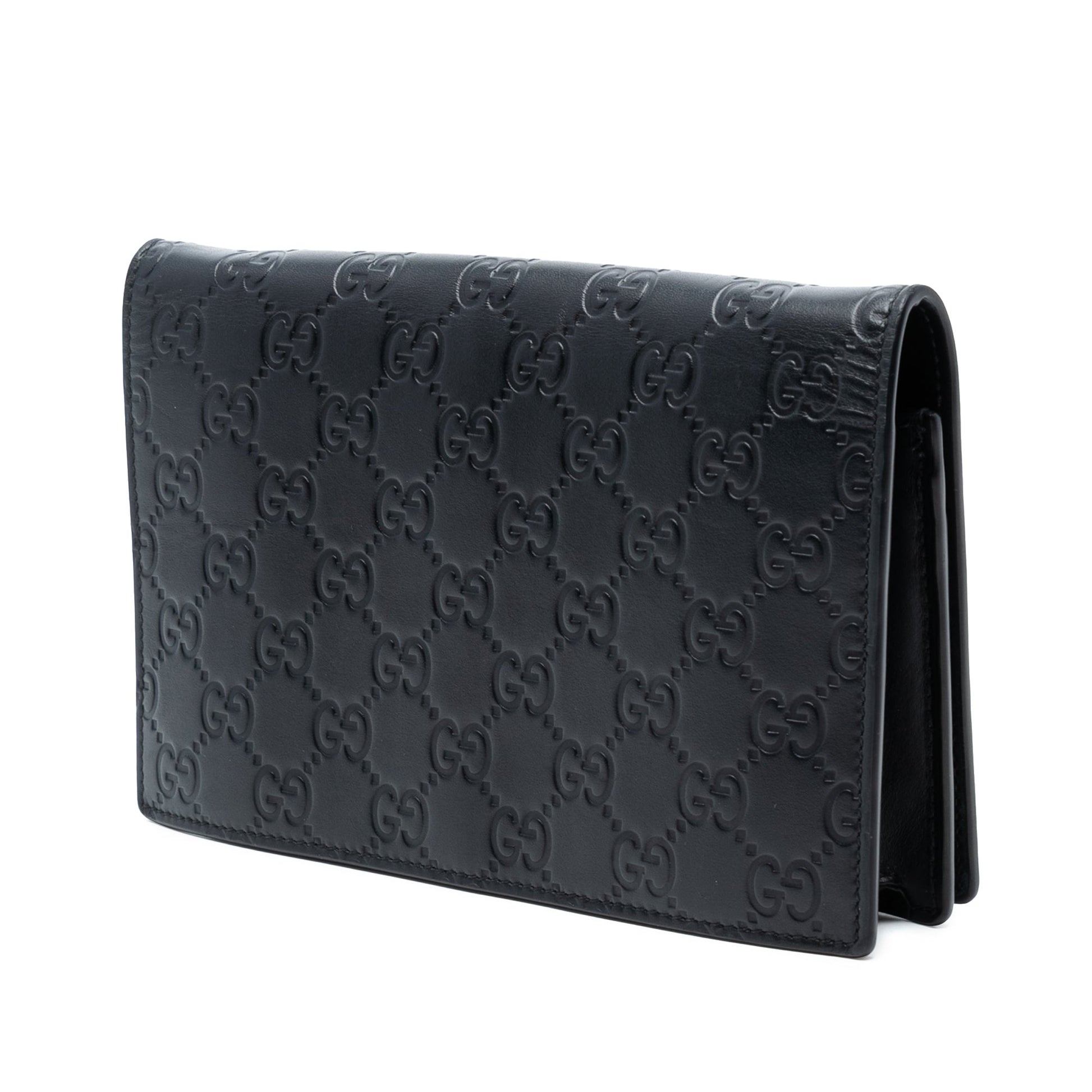 Gucci Mini Guccissima Bow Signature Wallet On Chain