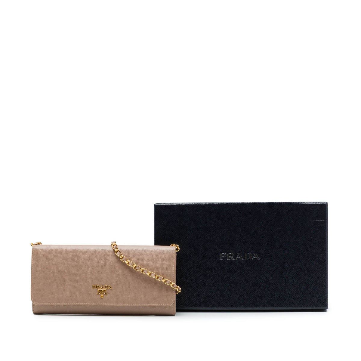 Prada Saffiano Wallet on Chain