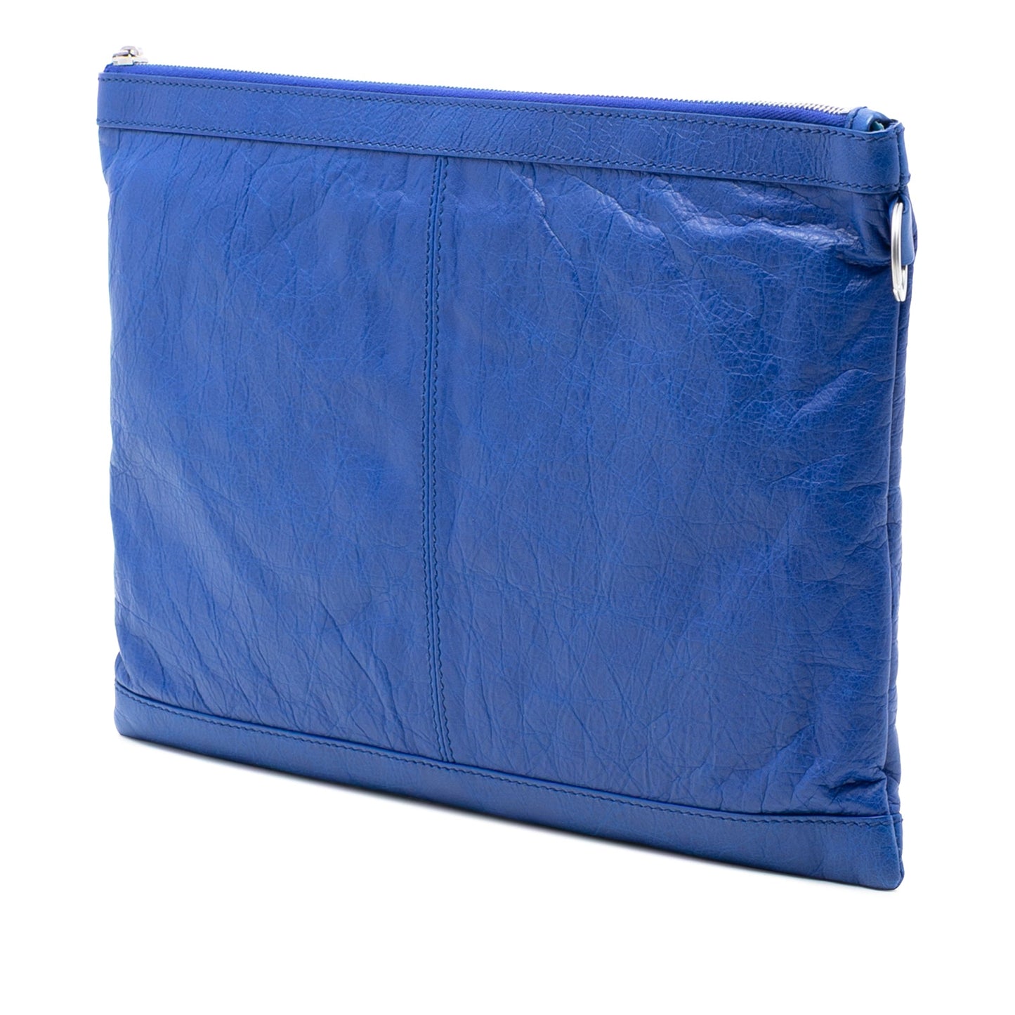 Balenciaga Lambskin Motocross Classic Clip L Clutch