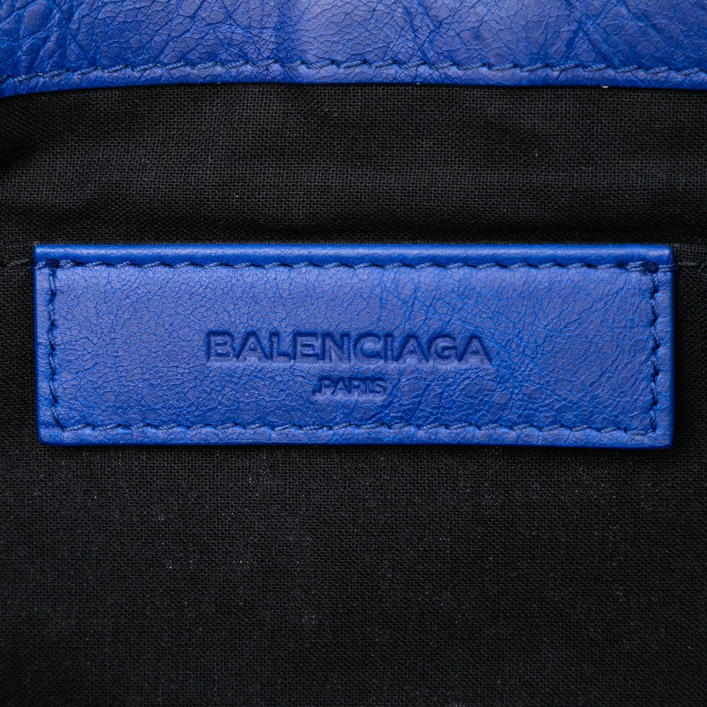 Balenciaga Lambskin Motocross Classic Clip L Clutch
