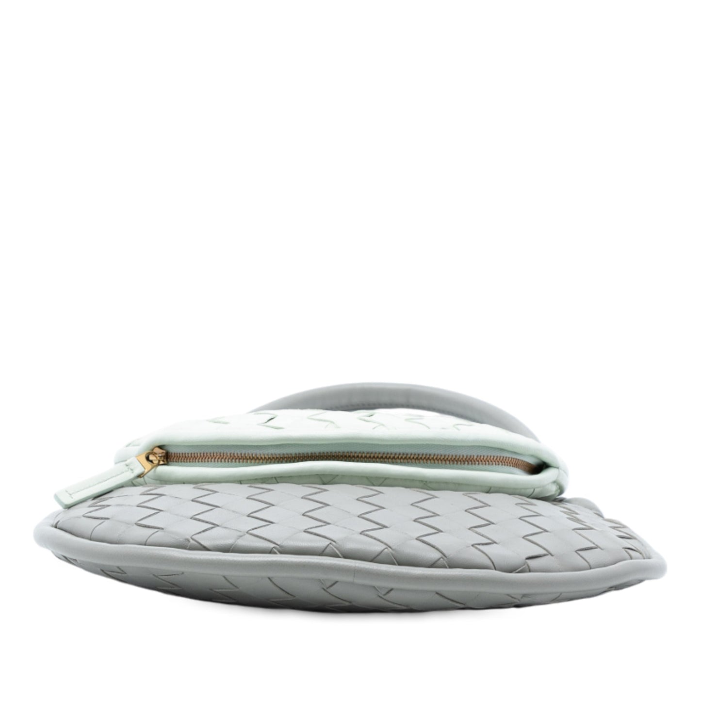 Bottega Veneta Small Bicolor Lambskin Intrecciato Gemelli Bag