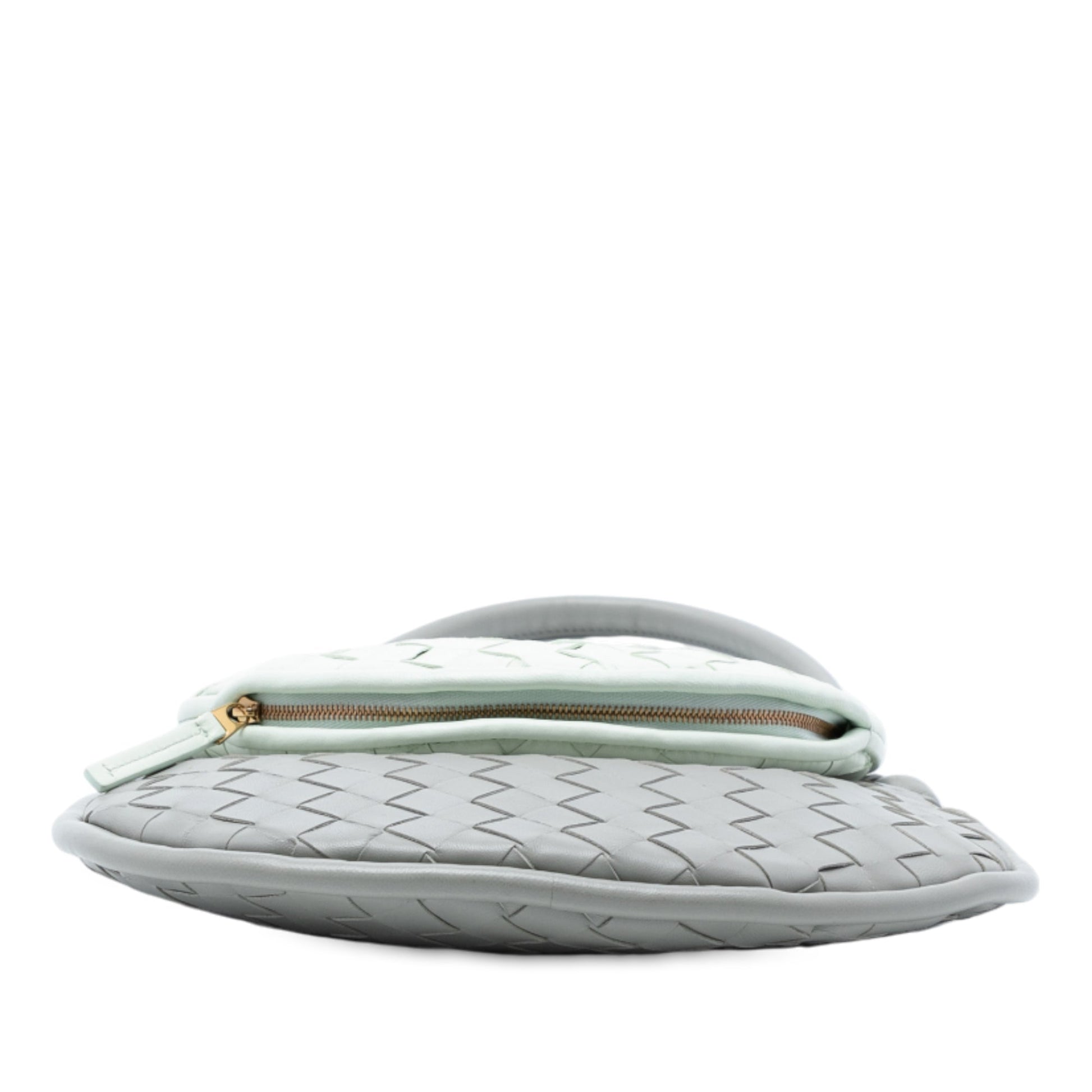 Bottega Veneta Small Bicolor Lambskin Intrecciato Gemelli Bag