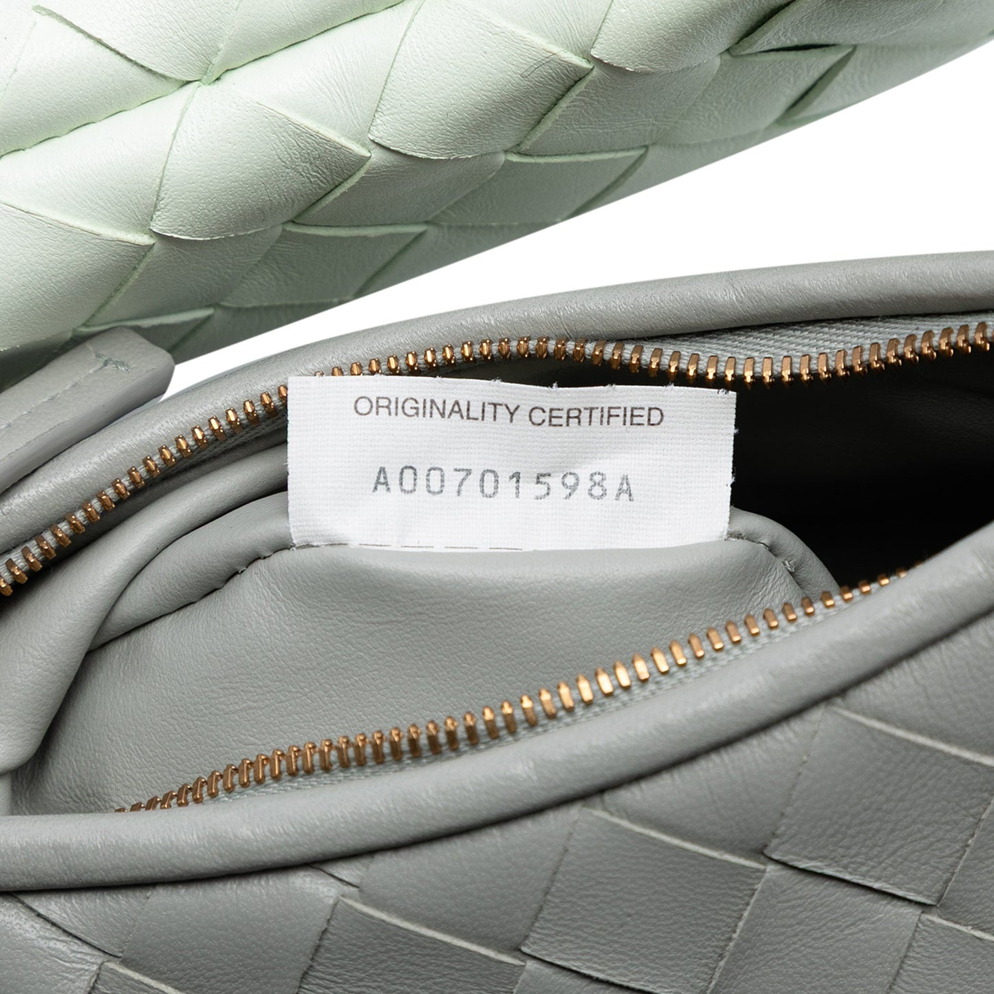 Bottega Veneta Small Bicolor Lambskin Intrecciato Gemelli Bag