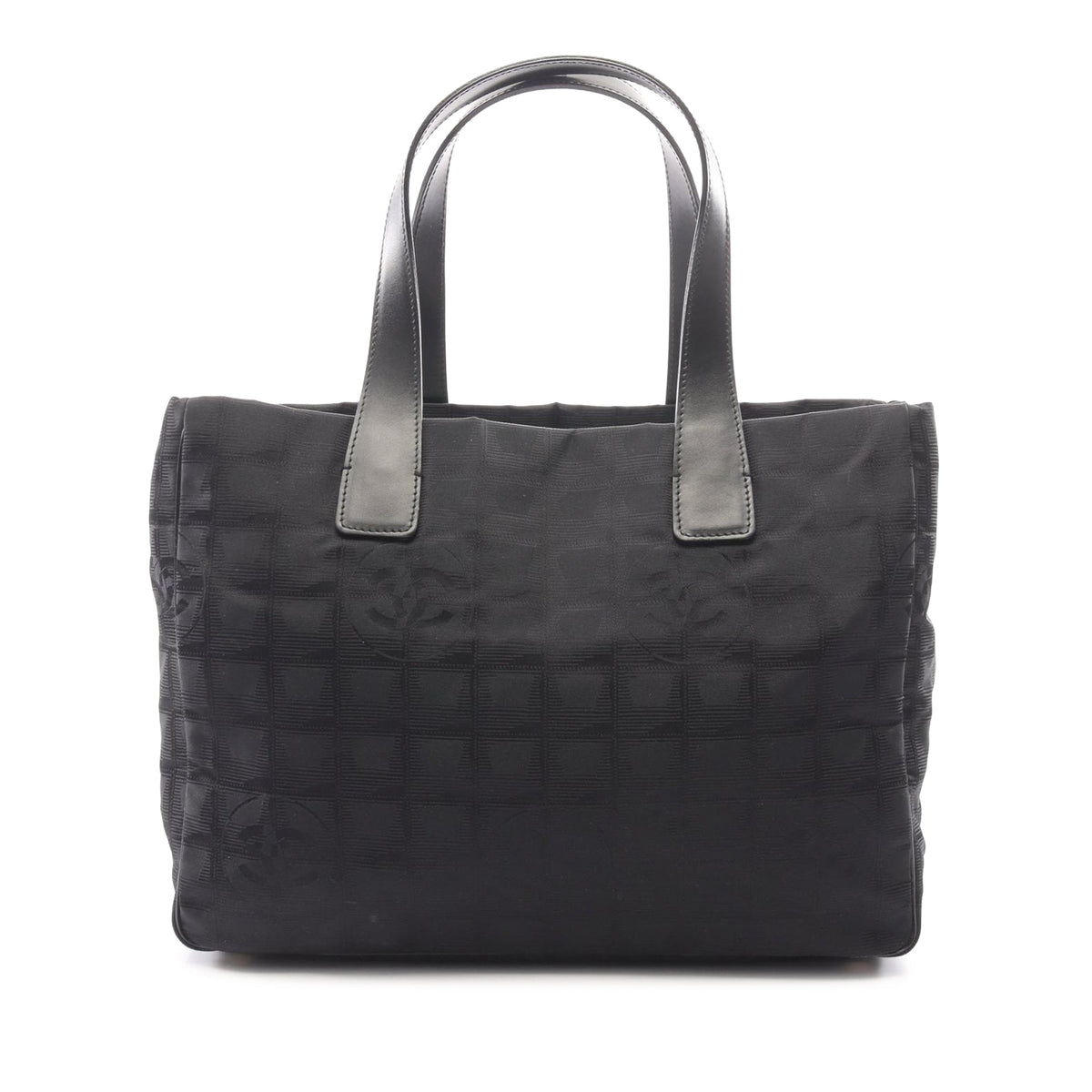 Chanel New Travel Line Nylon Tote — Black
