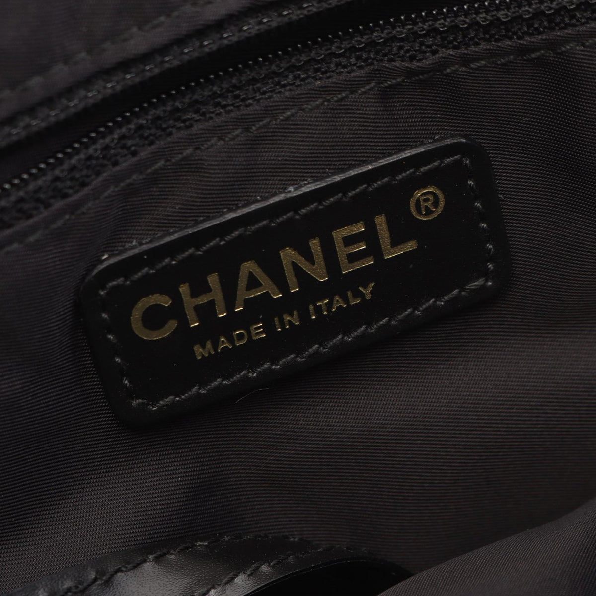 Chanel New Travel Line Nylon Tote — Black