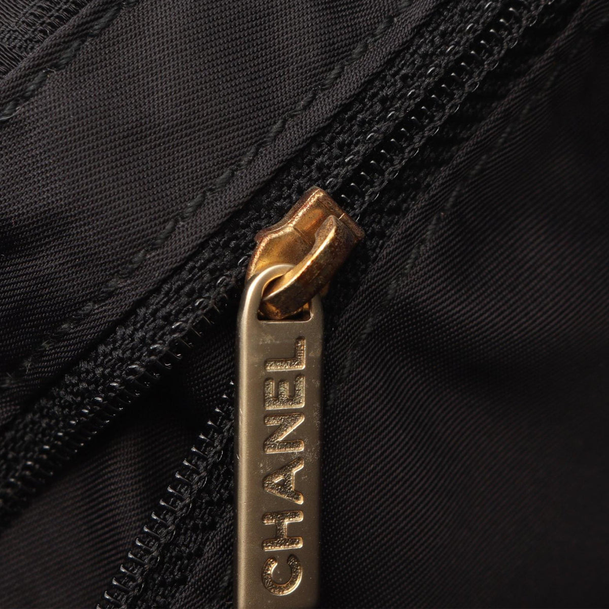Chanel New Travel Line Nylon Tote — Black