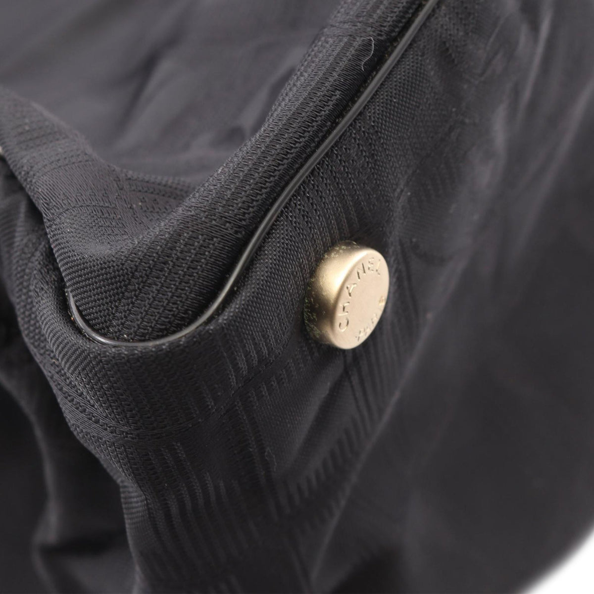 Chanel New Travel Line Nylon Tote — Black