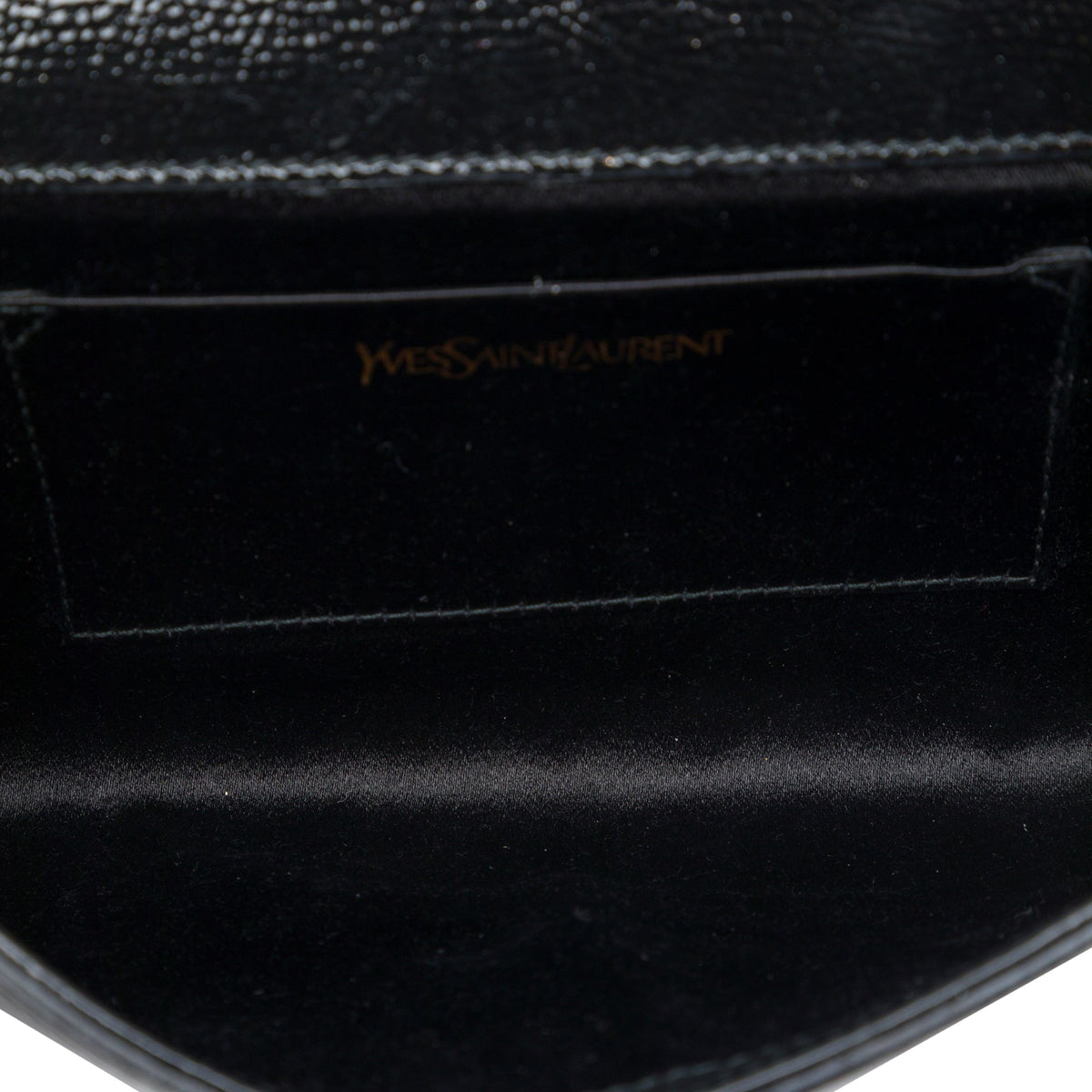Saint Laurent Patent Belle Du Jour Clutch