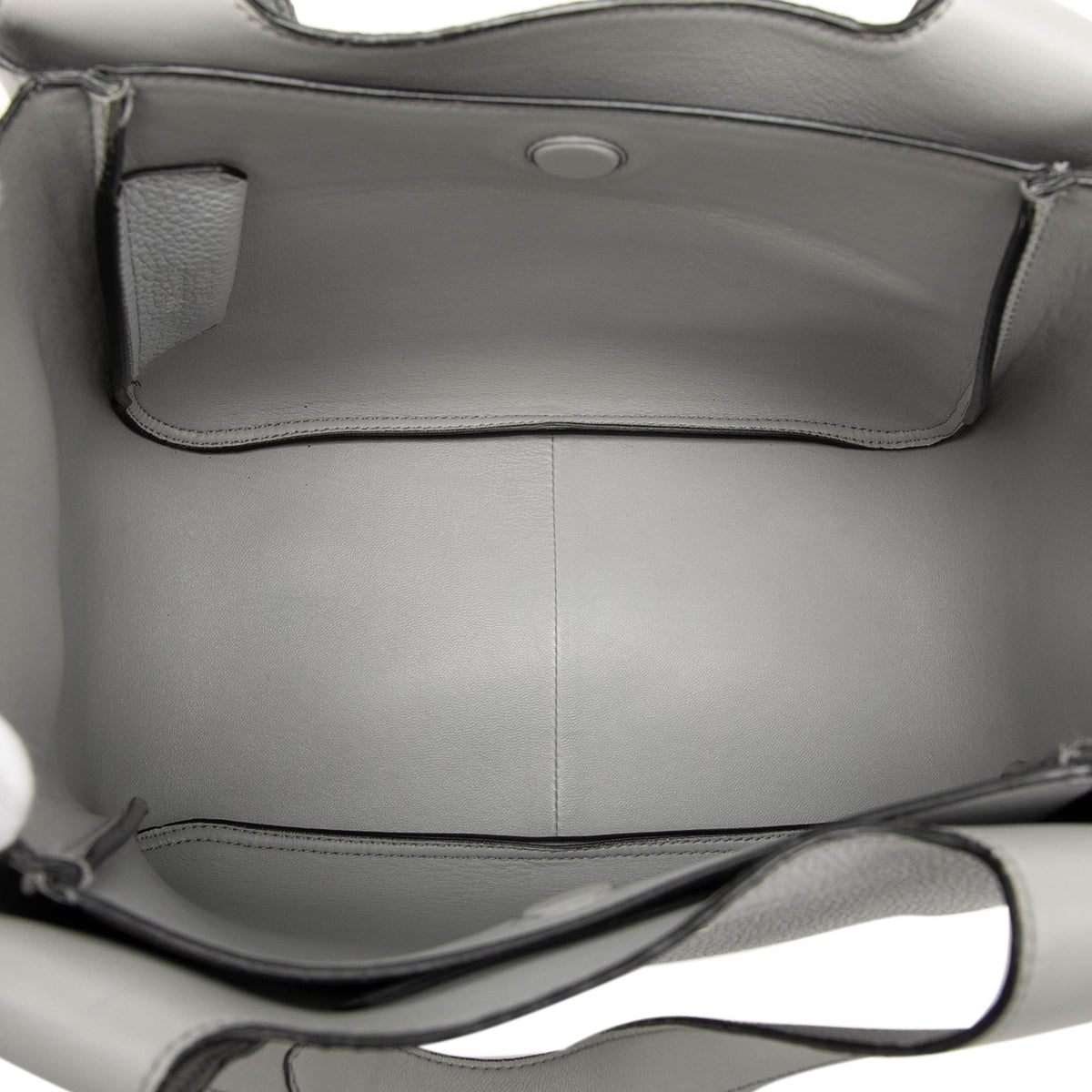 Prada Small Vitello Daino Dynamique Handbag — Gray