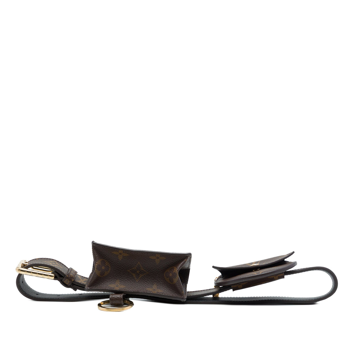 Louis Vuitton Monogram Daily Multi Pocket 30mm Belt — Brown