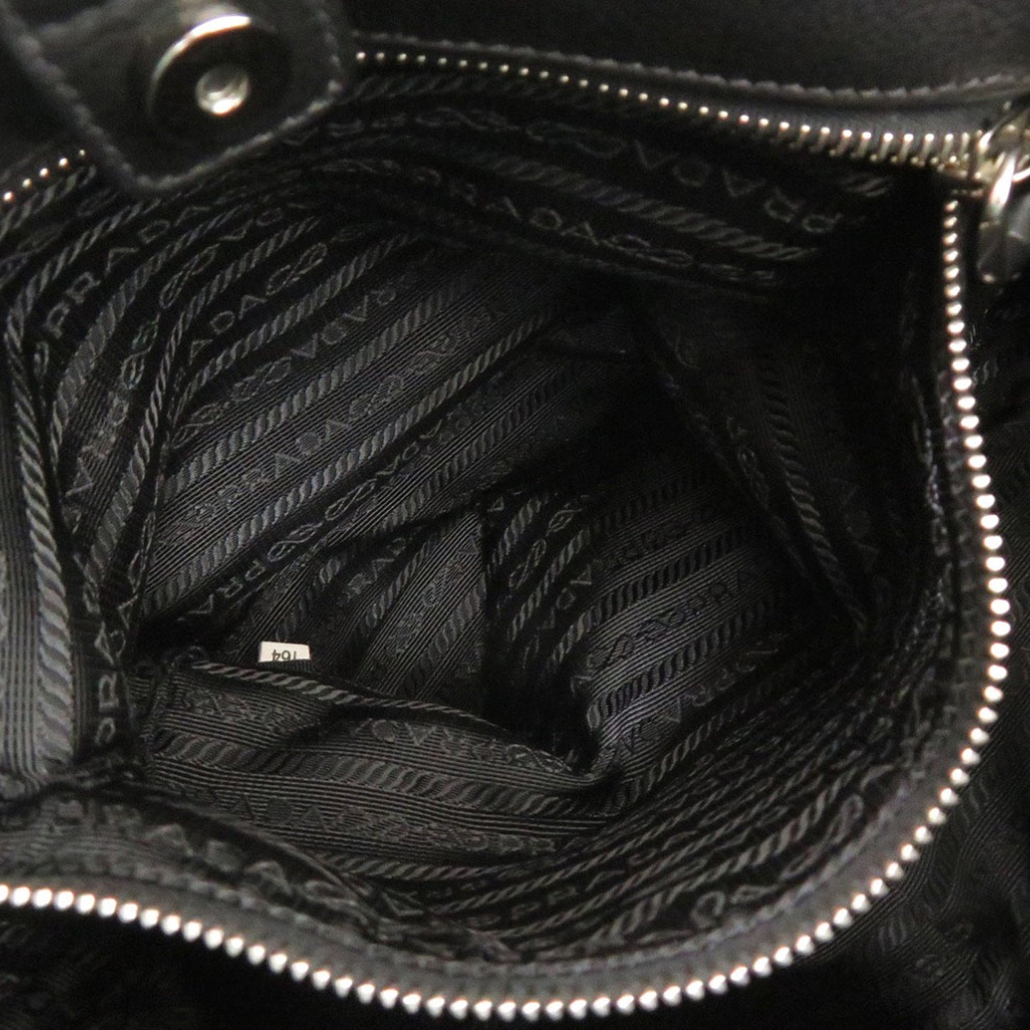 Prada Nappa Mordore Ruffle Hobo