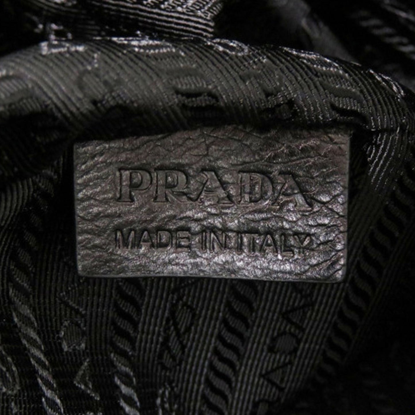 Prada Nappa Mordore Ruffle Hobo