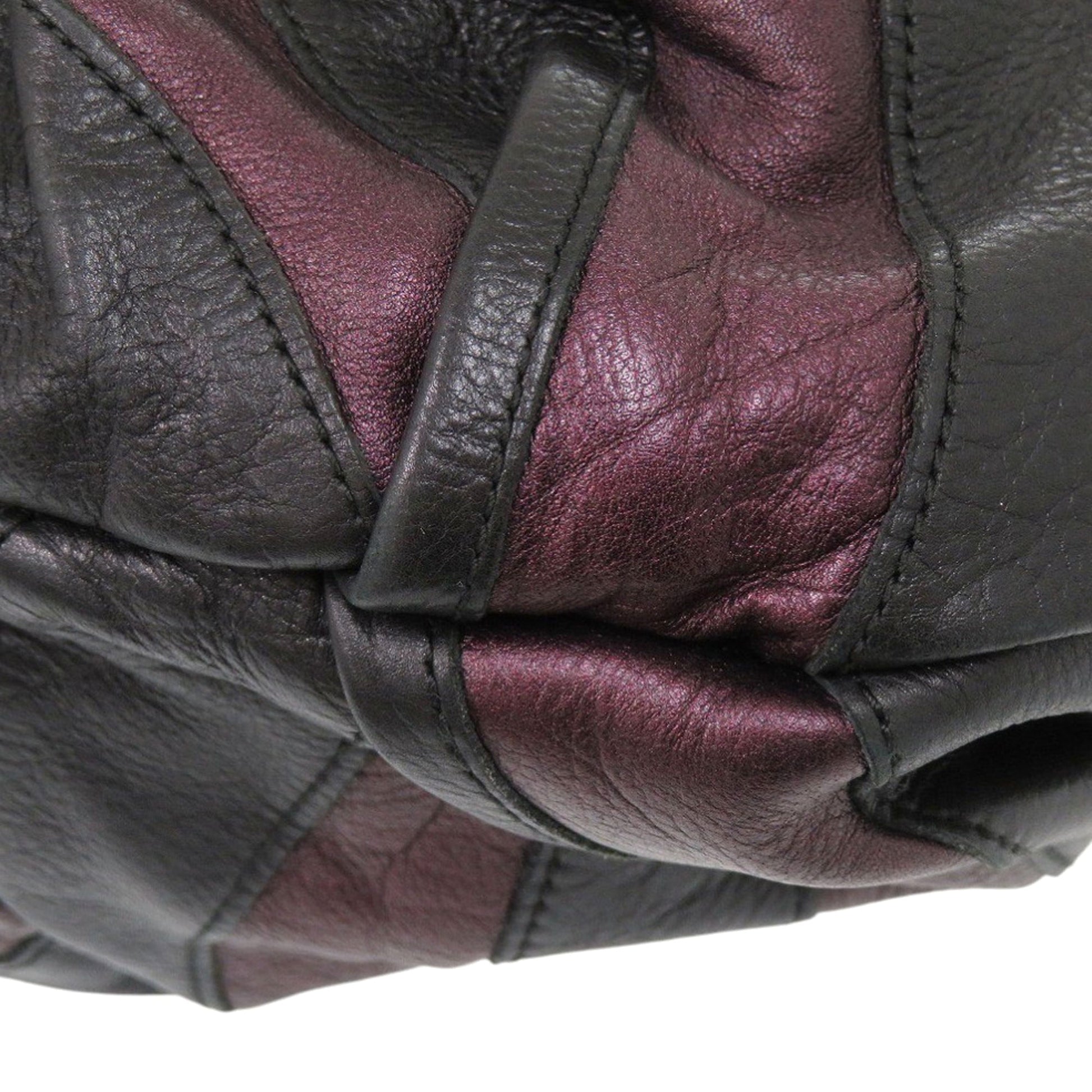 Prada Nappa Mordore Ruffle Hobo
