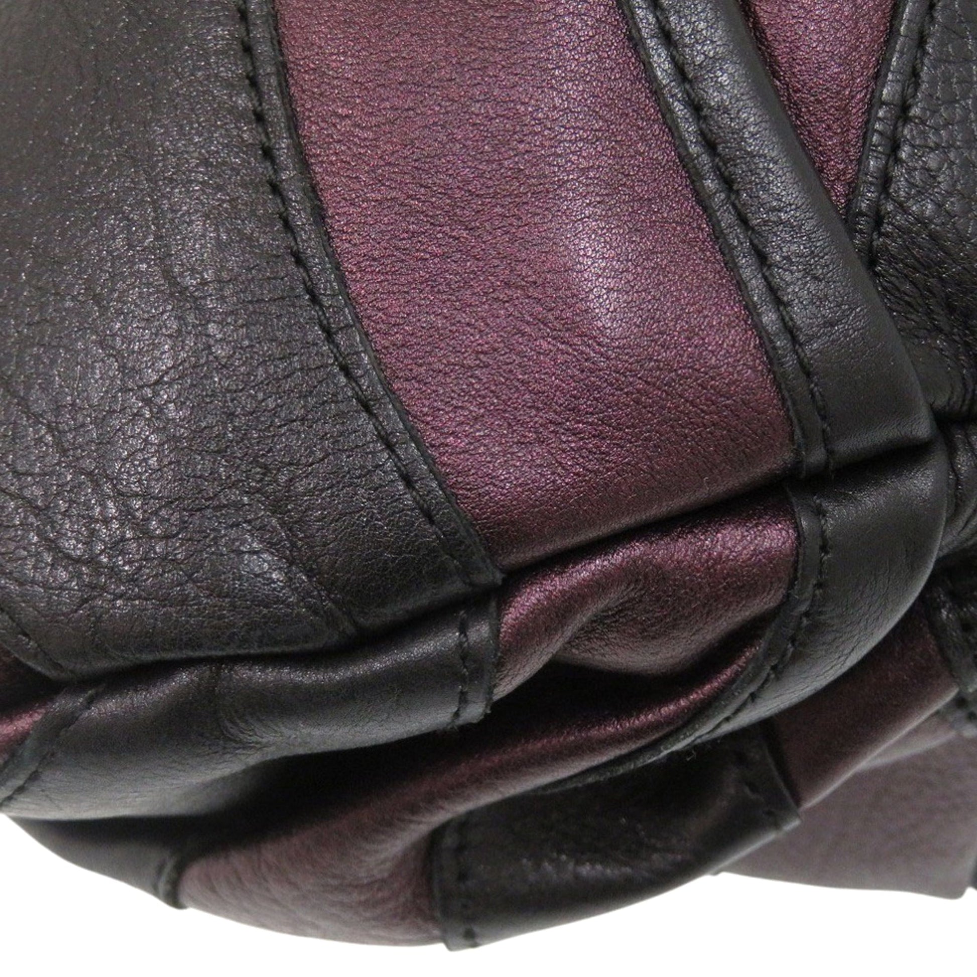 Prada Nappa Mordore Ruffle Hobo