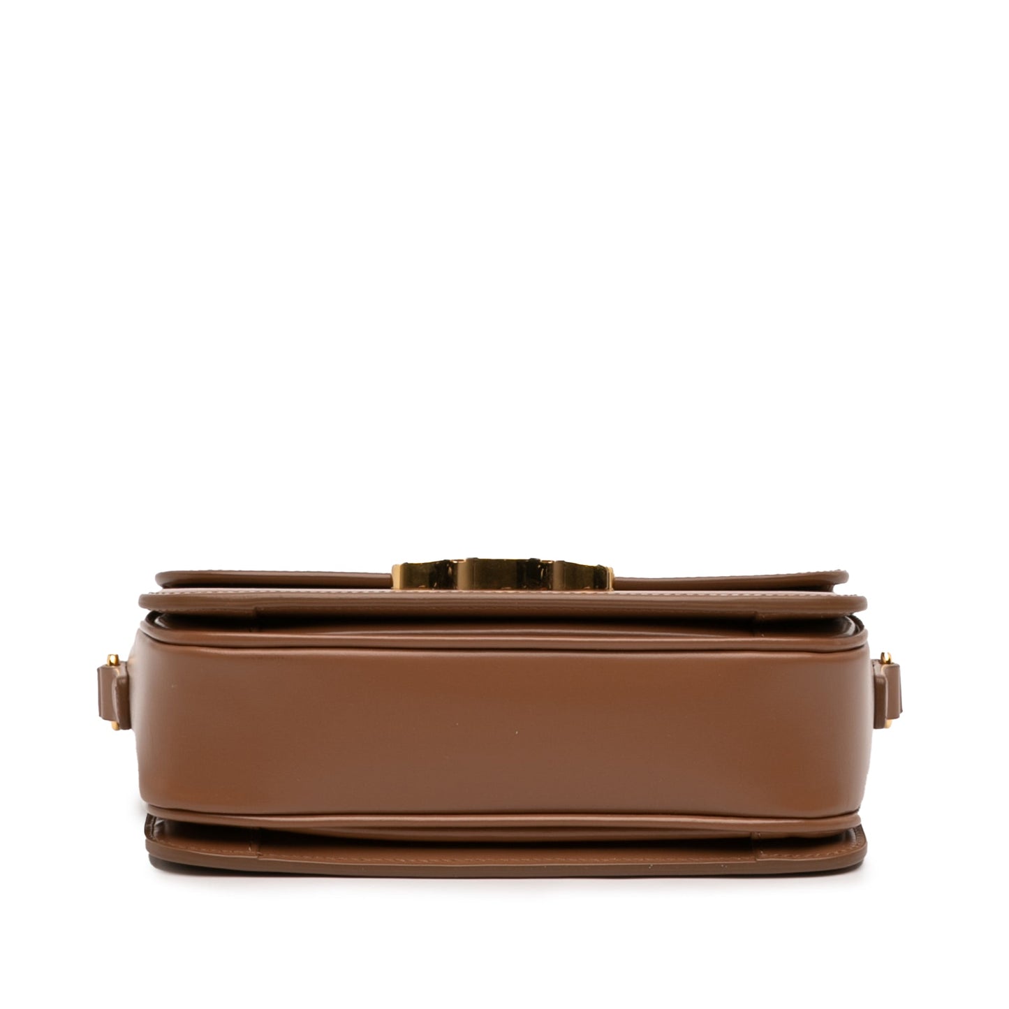 Celine Teen Shiny Calfskin Triomphe Crossbody