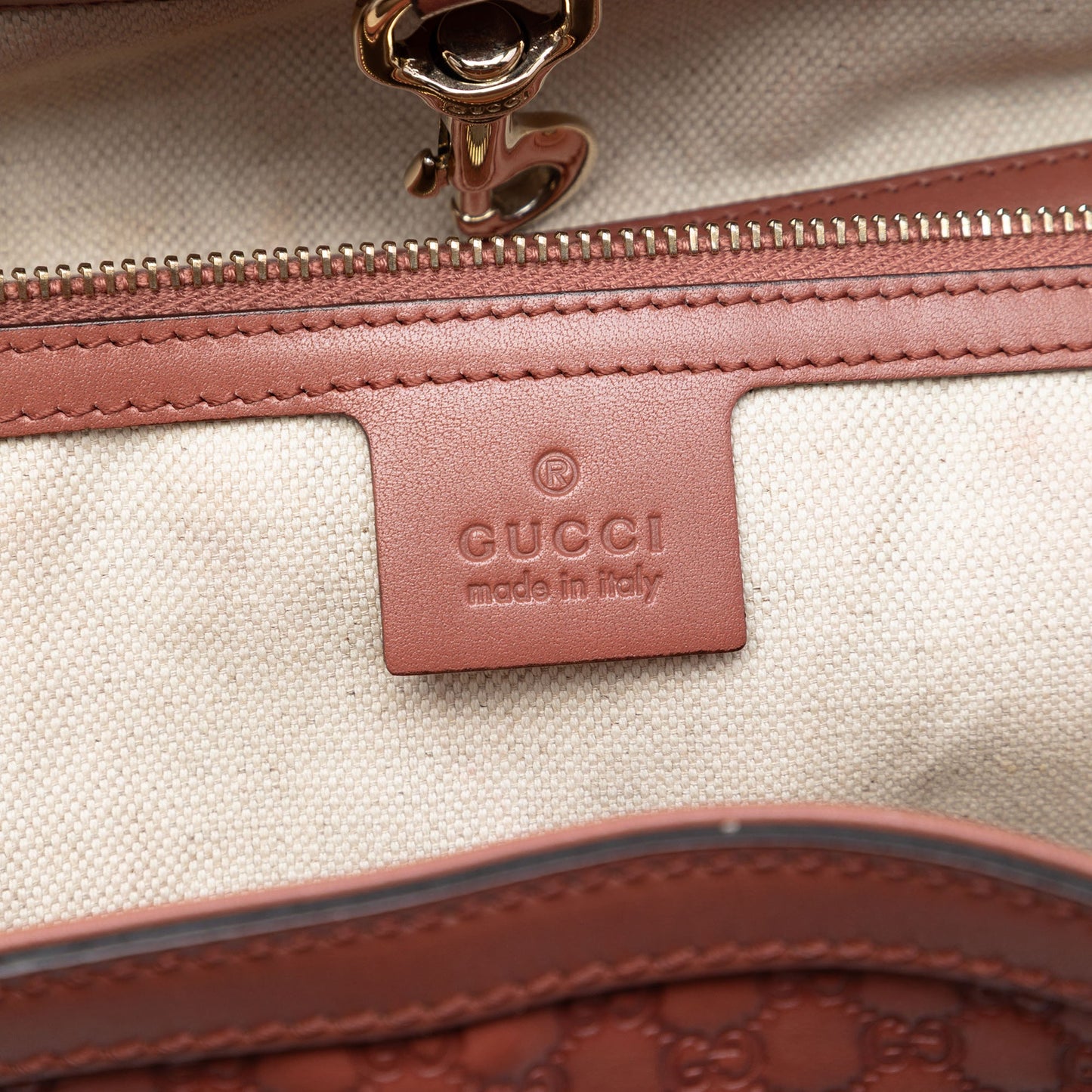 Gucci Medium Microguccissima Craft Tote