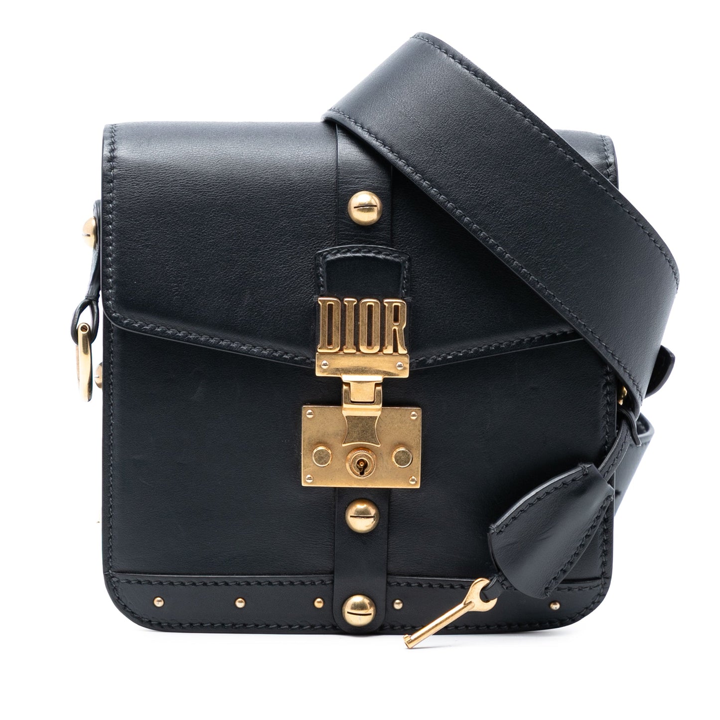 Dior Leather DiorAddict Square Flap
