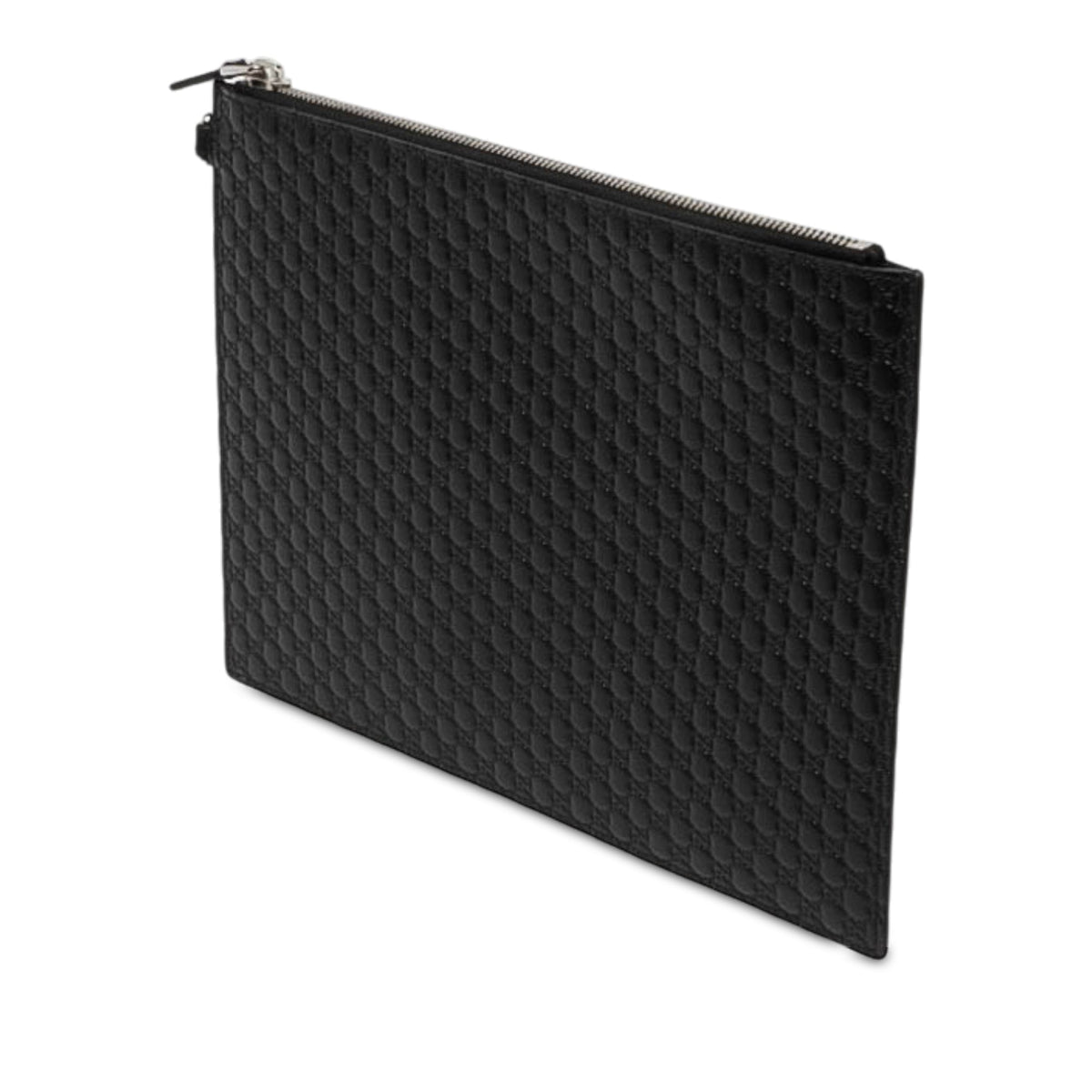 Gucci Microguccissima Clutch — Black