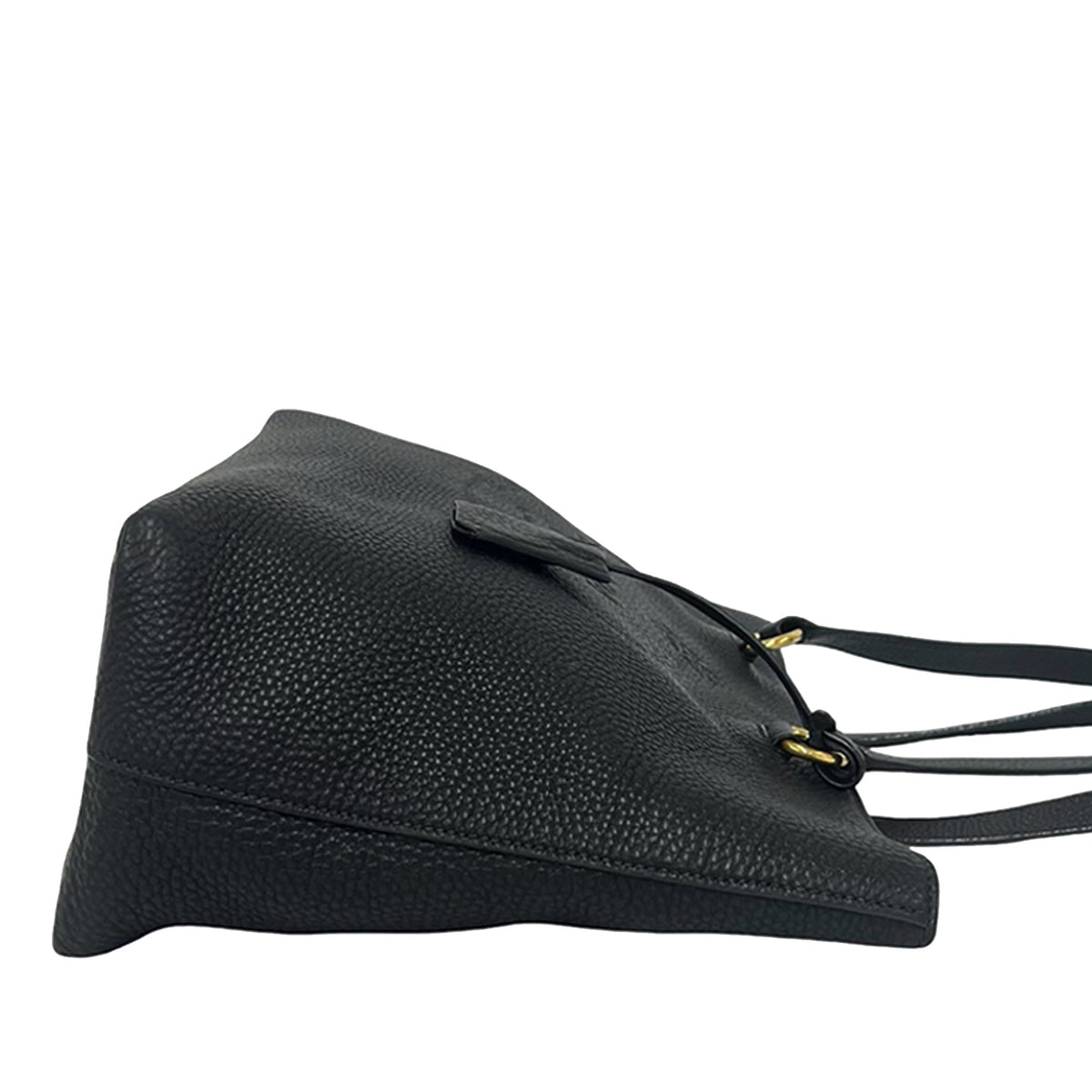 Prada Vitello Daino Embossed Logo Tote