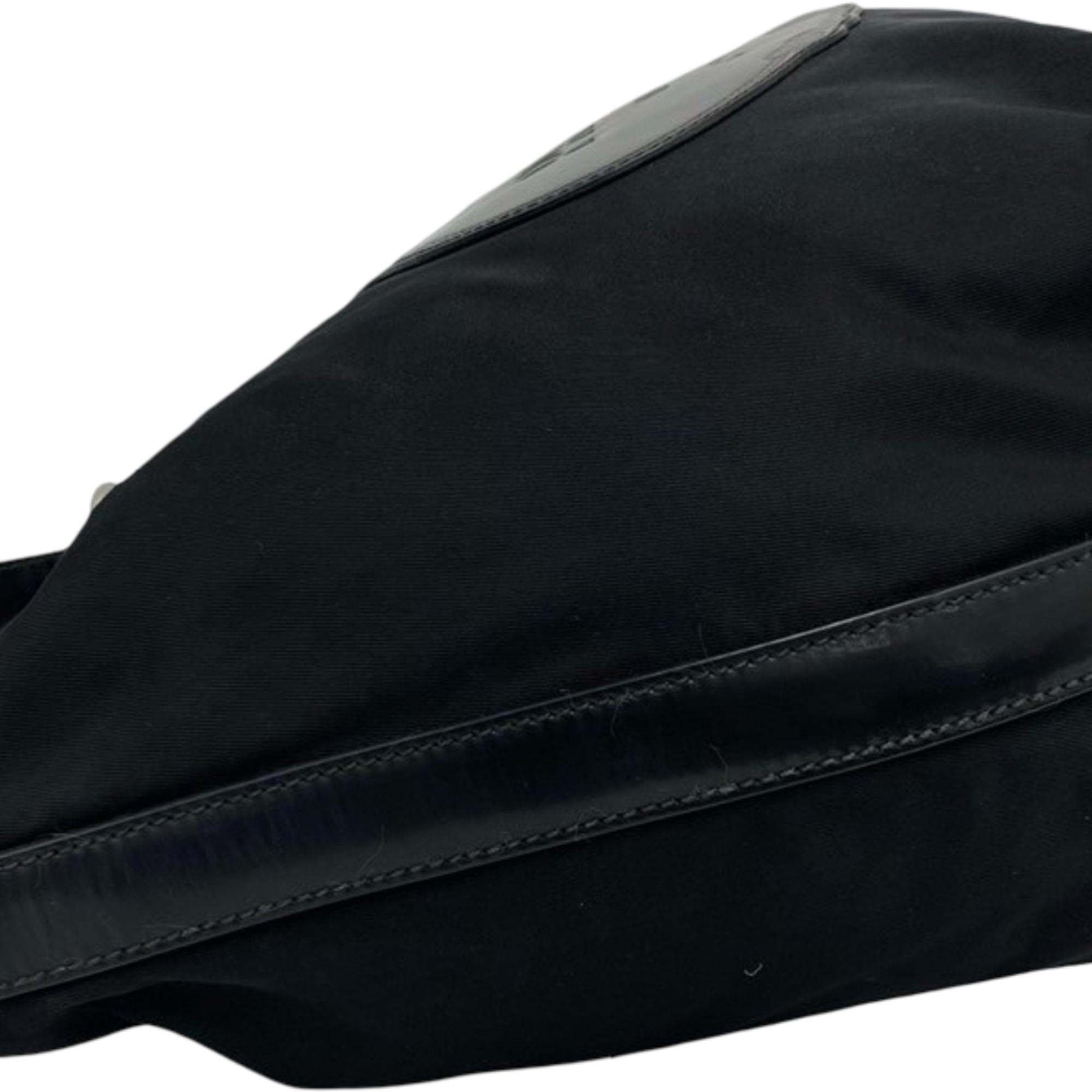 Prada Canapa Logo Tessuto Hobo