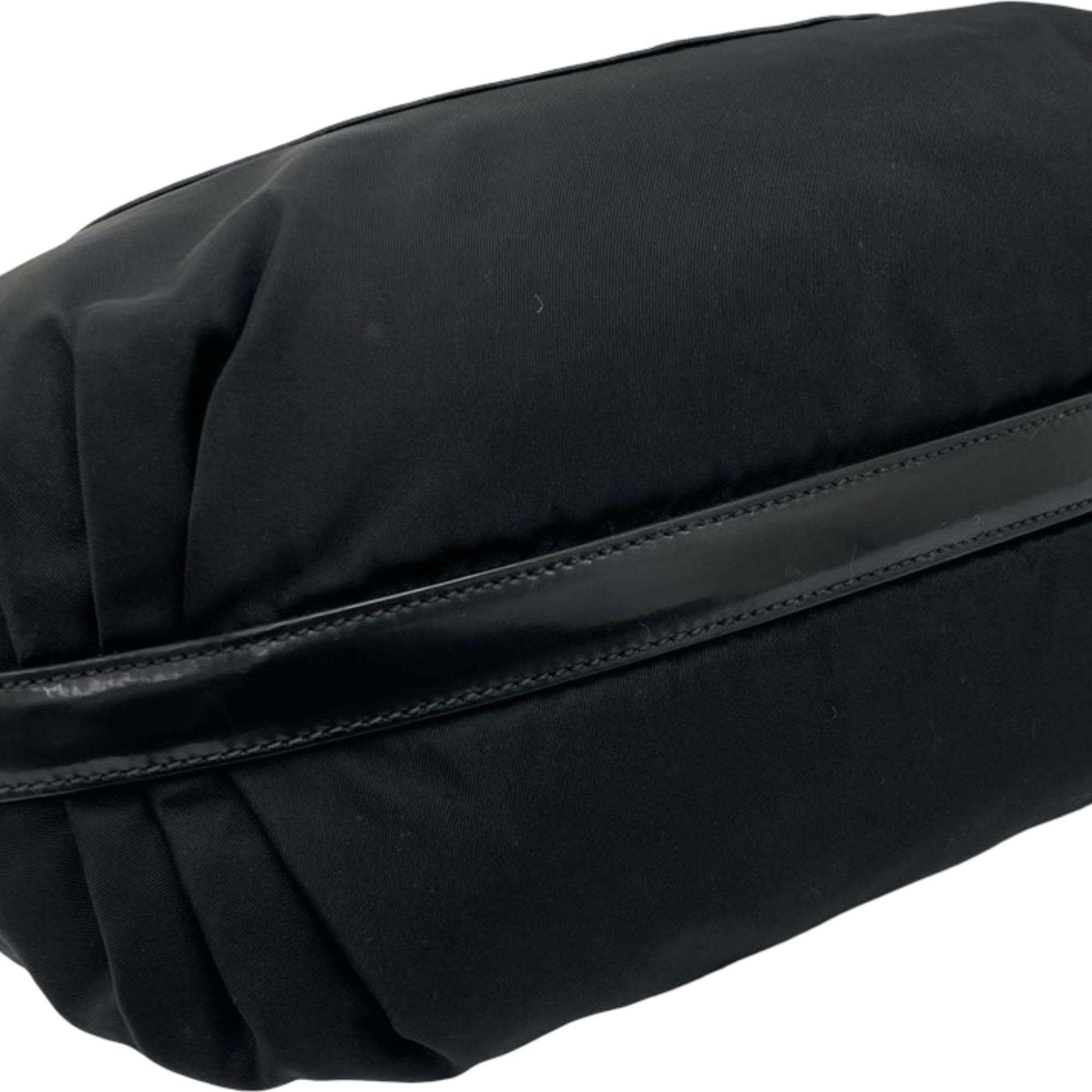 Prada Canapa Logo Tessuto Hobo