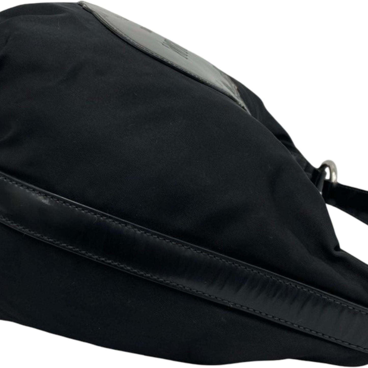 Prada Canapa Logo Tessuto Hobo