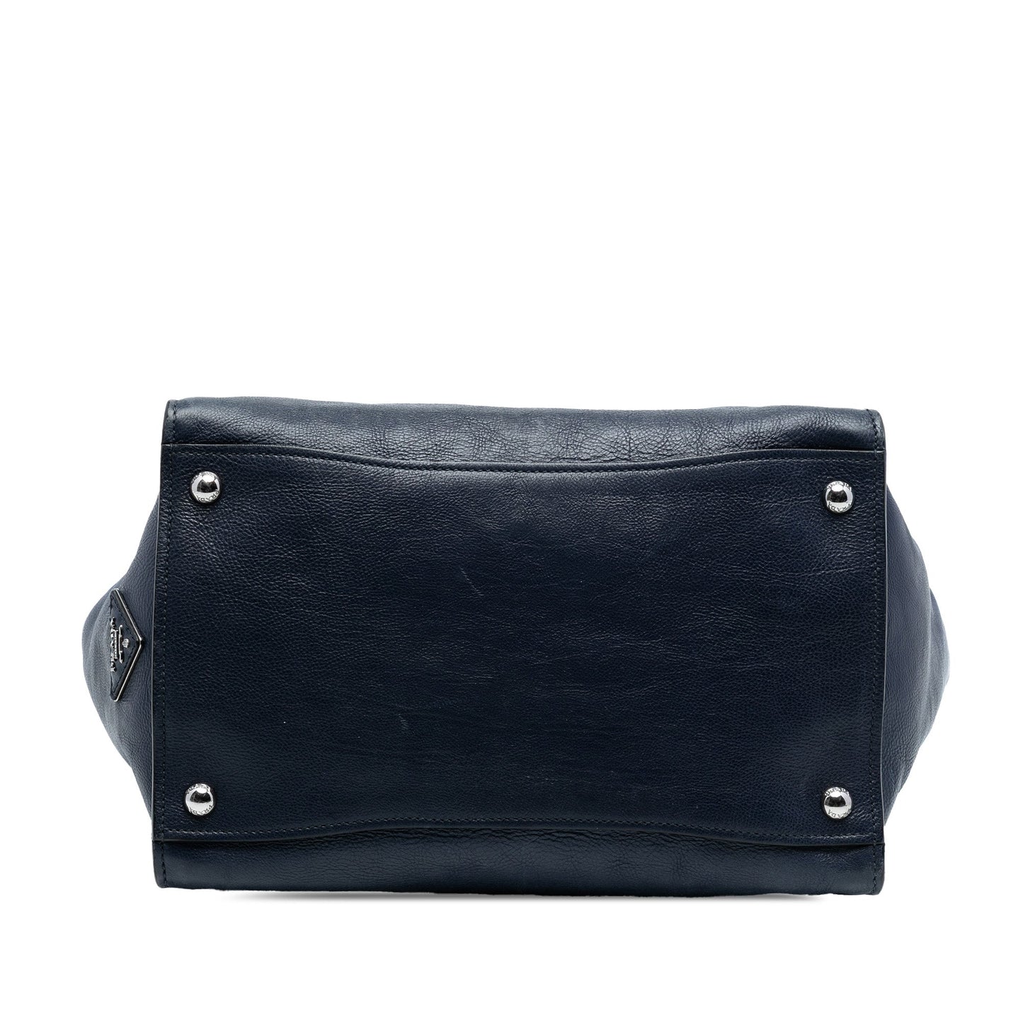 Prada Glace Calf Sound Lock Satchel