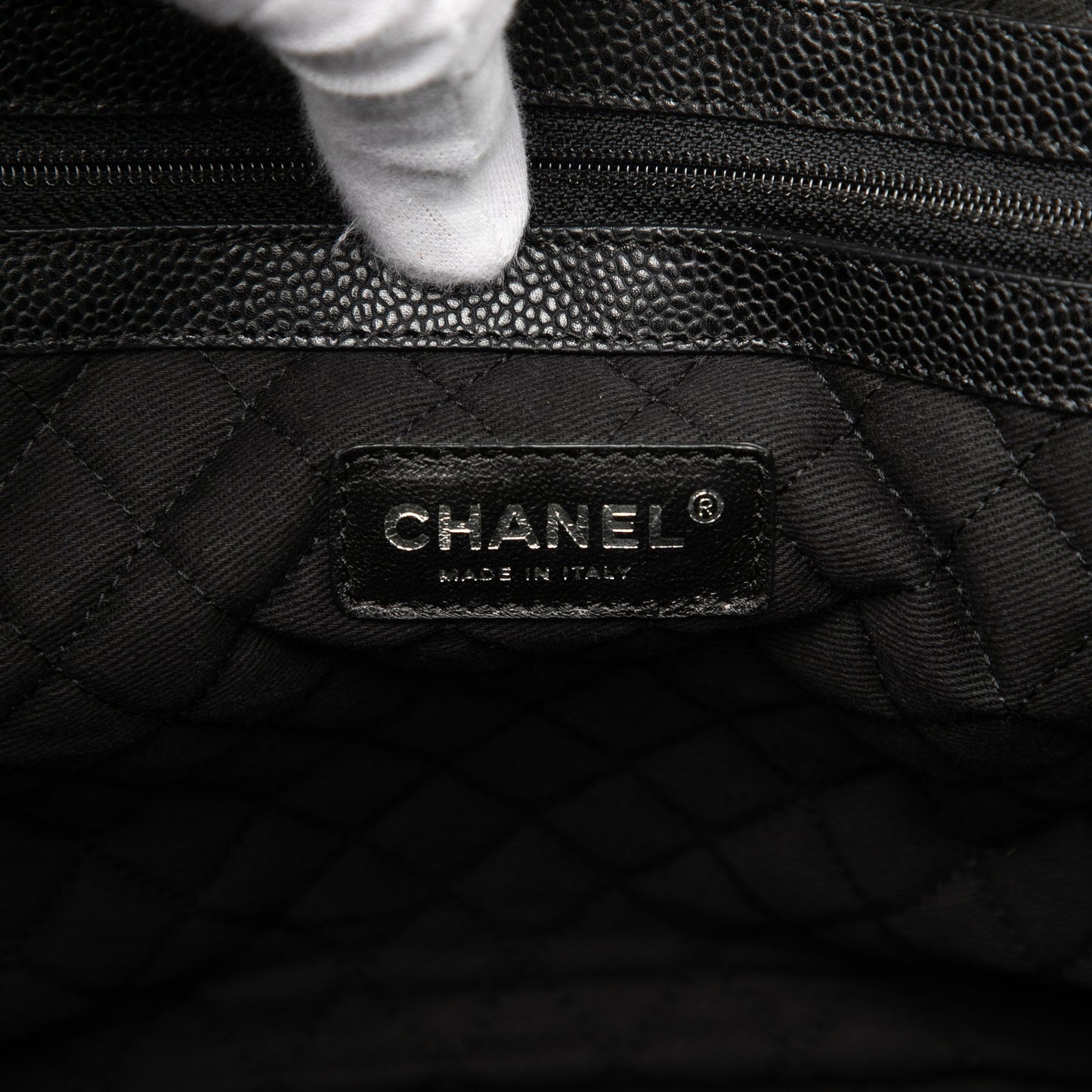 Chanel Small Coated Canvas Optic Coco Tote