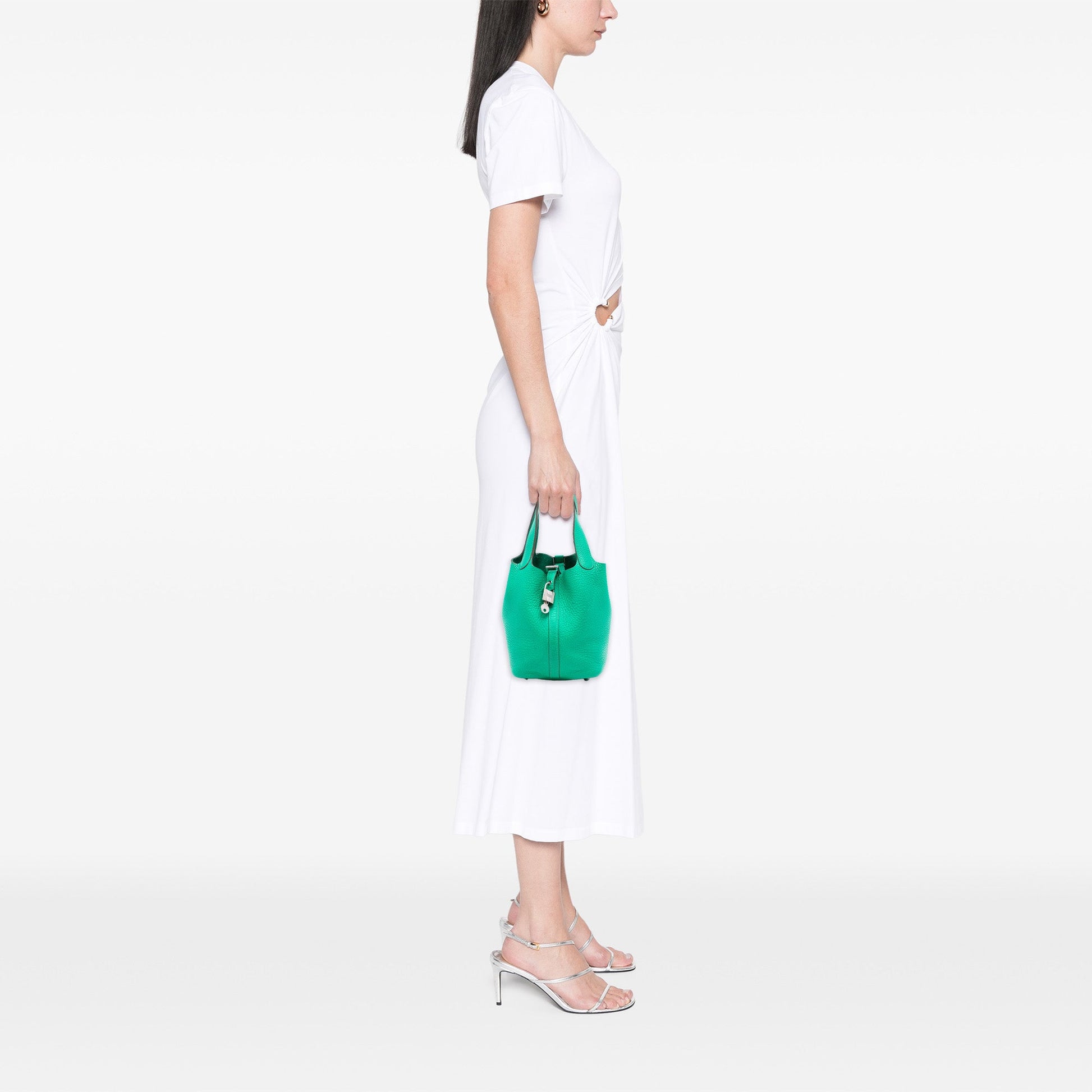 Hermès Clemence Picotin Lock 18