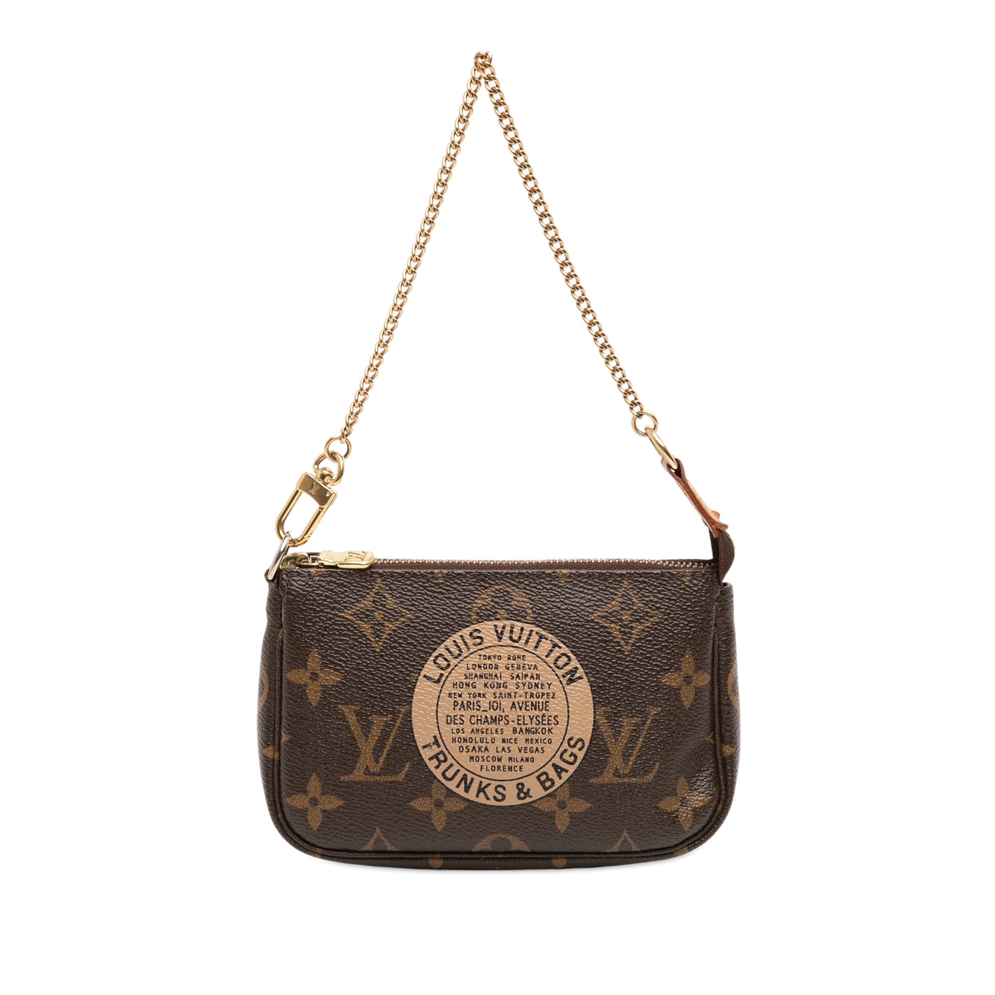 Louis Vuitton Monogram Trunks and Bags Mini Pochette Accessoires
