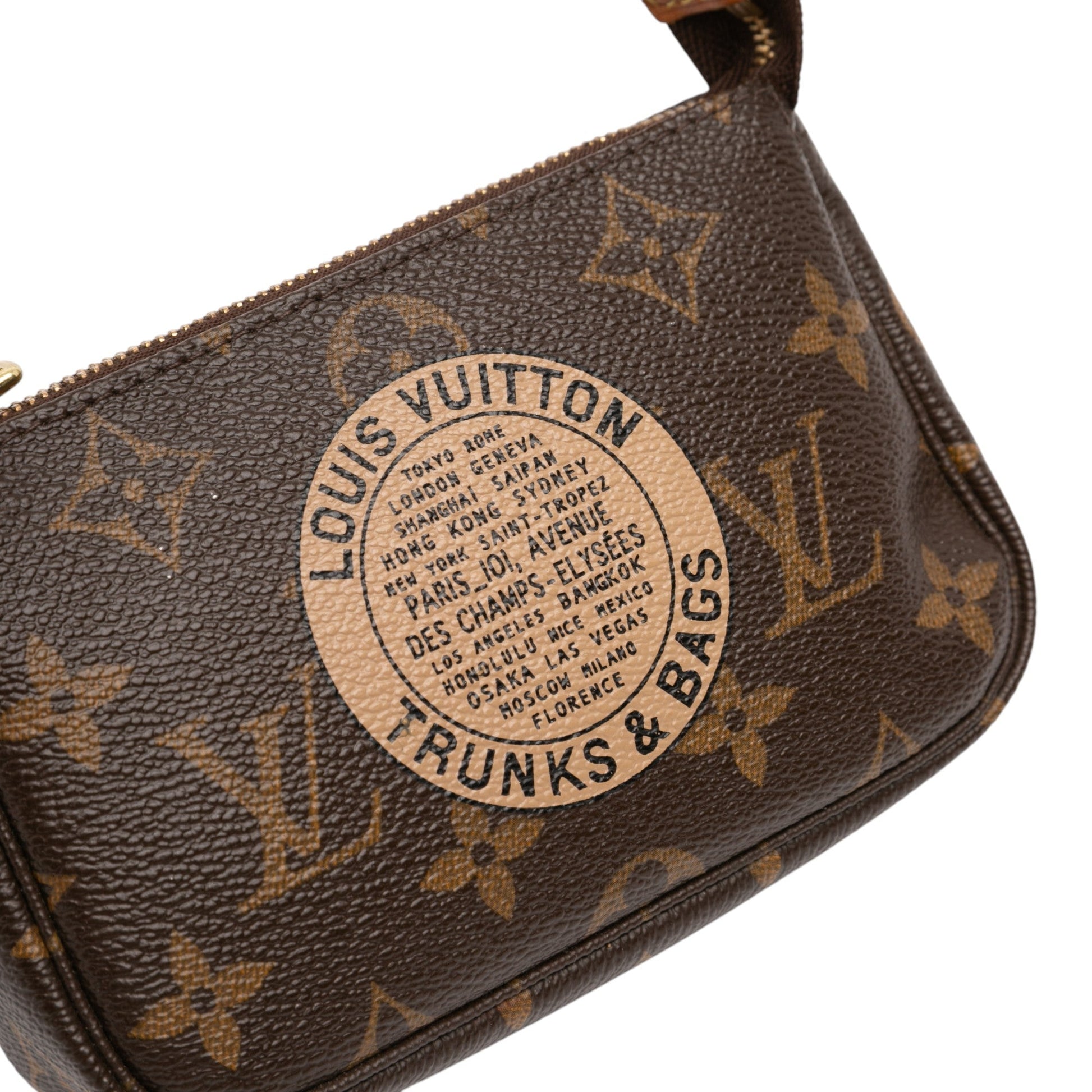 Louis Vuitton Monogram Trunks and Bags Mini Pochette Accessoires