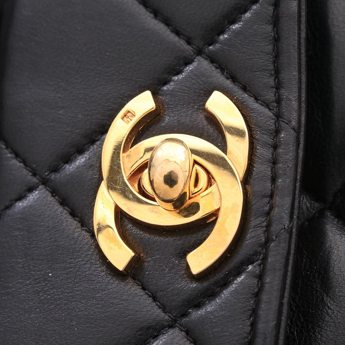 Chanel Medium Quilted Lambskin Duma Backpack — Black