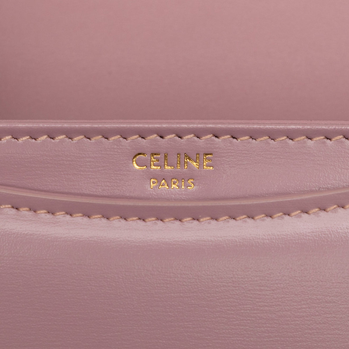 Celine Mini Shiny Calfskin Besace Clea Satchel