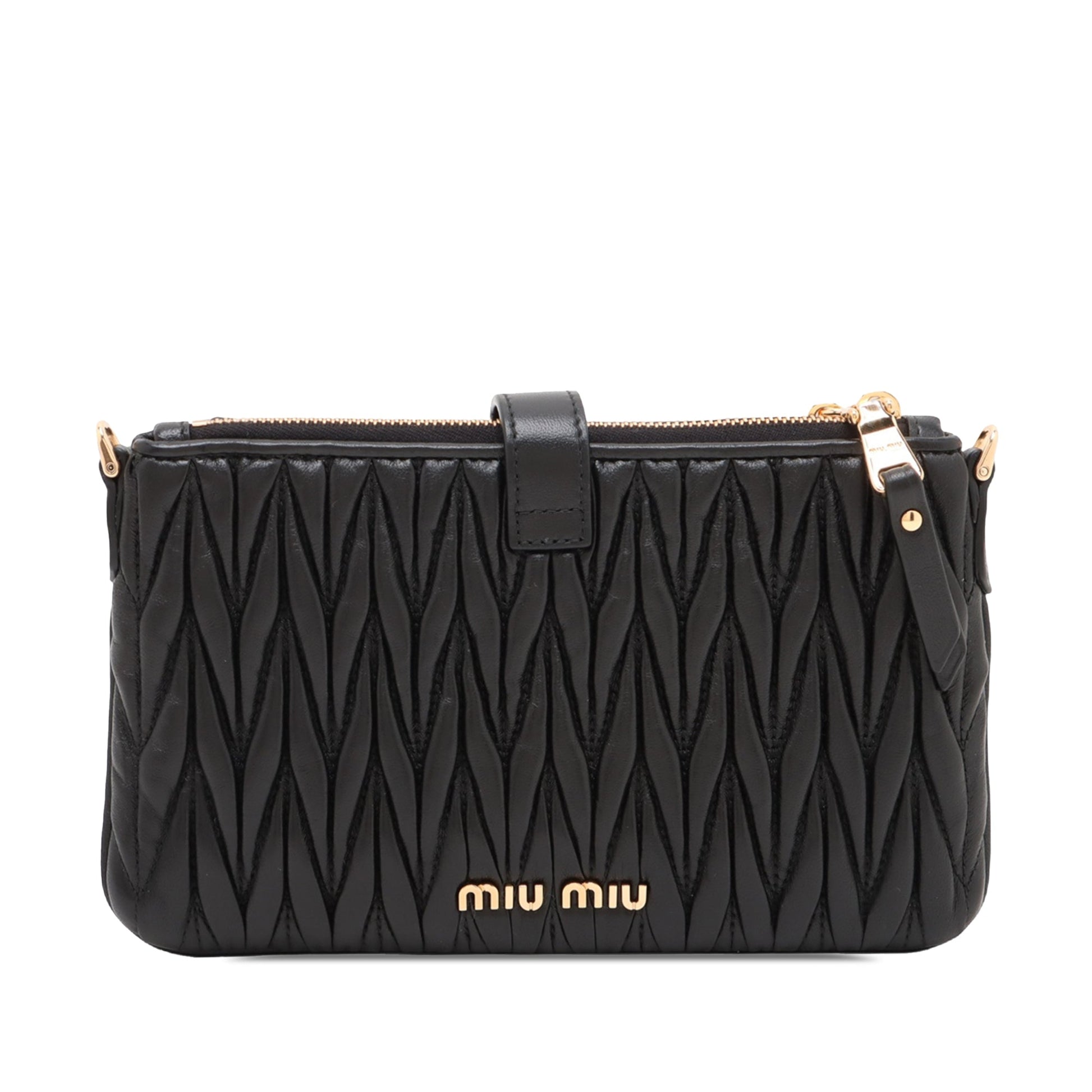 Miu Miu Matelasse Nappa Crossbody