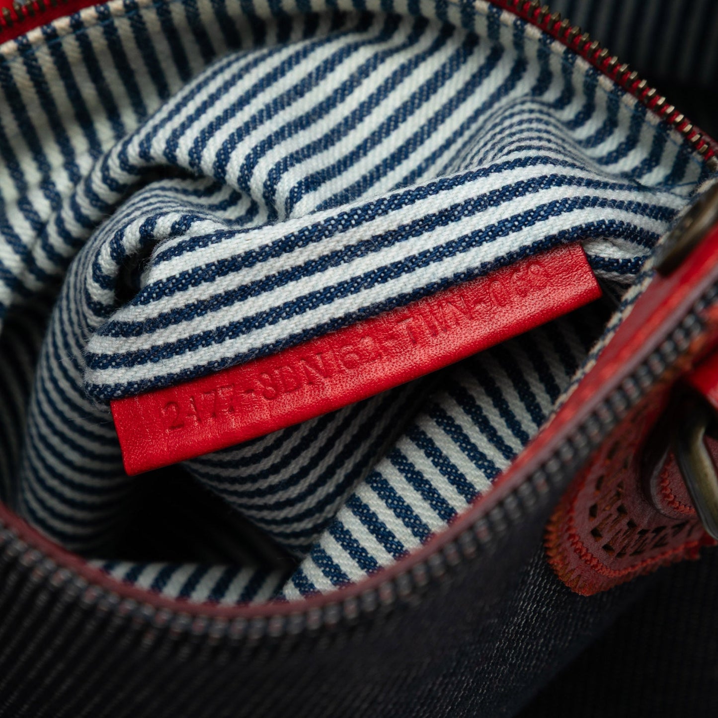 Fendi Denim Etniko Du Jour Handbag