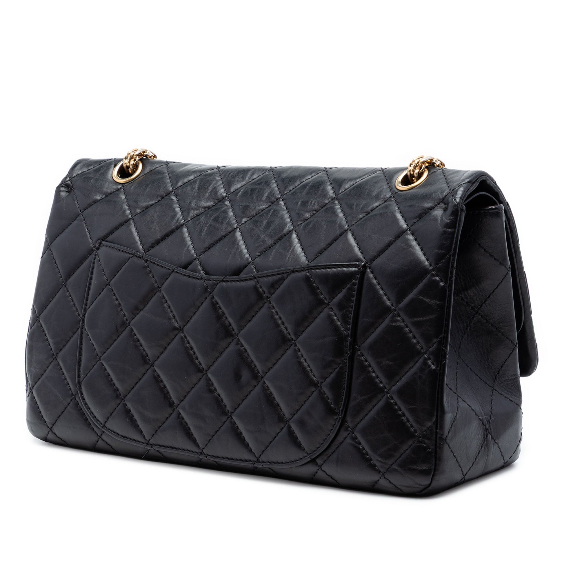 Chanel Quilted Aged Calfskin Reissue 2.55 Double Flap 227