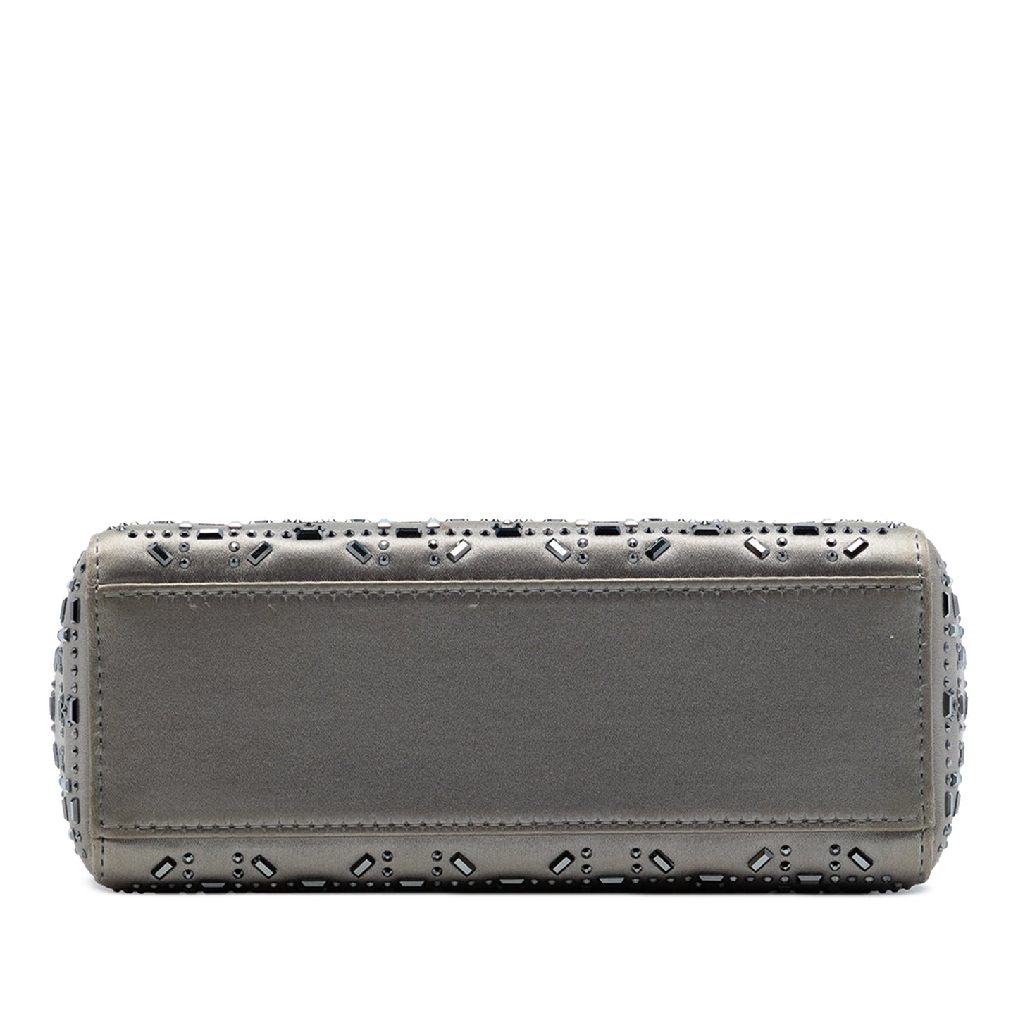 Dior Mini Satin Cannage Crystal Embellished Lady Dior