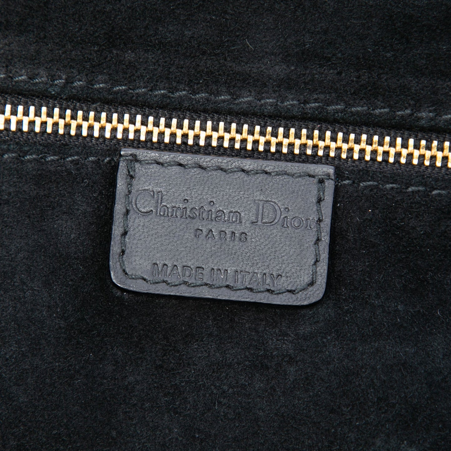 Dior Large Woven Lambskin Lady Dior Soft Shopping Tote