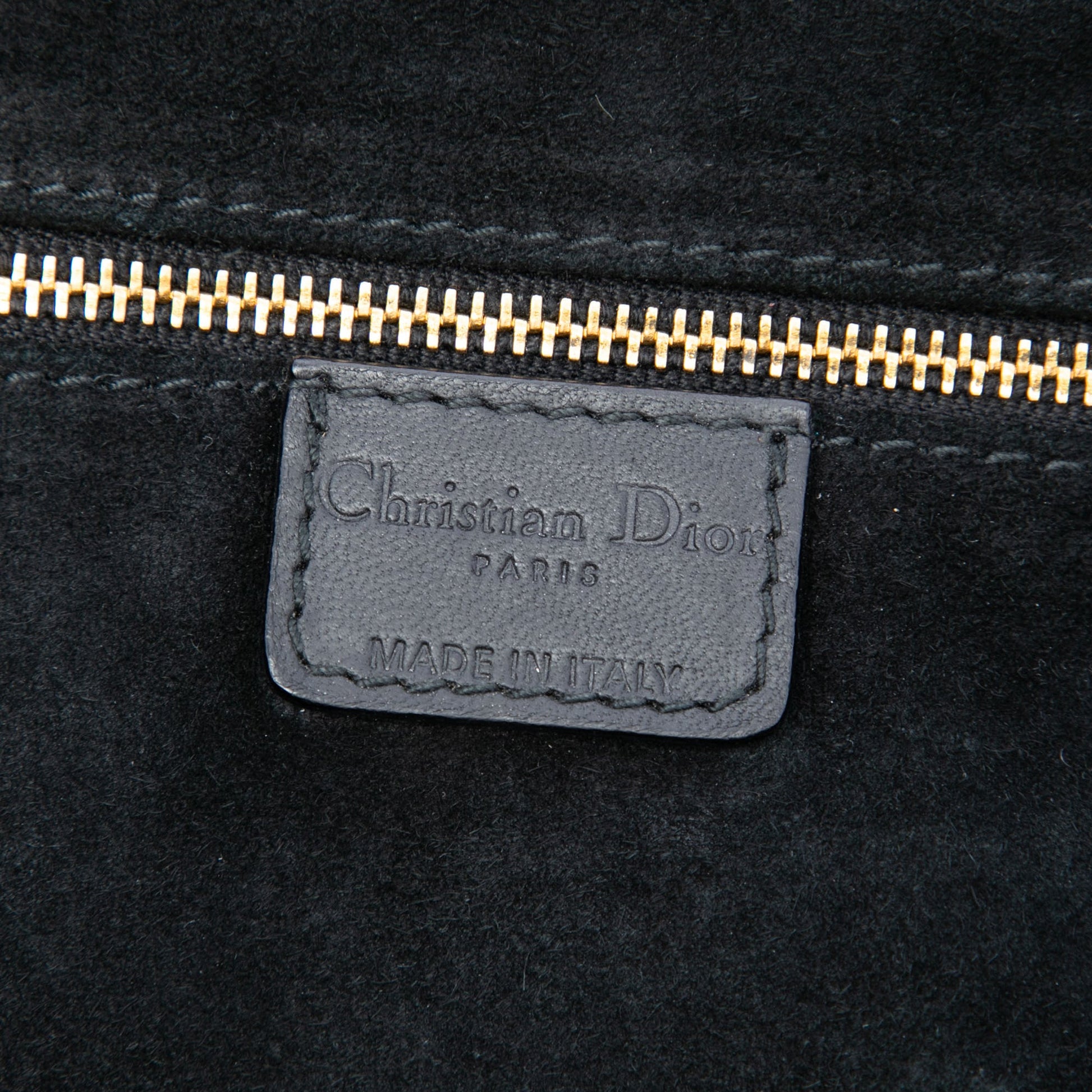 Dior Large Woven Lambskin Lady Dior Soft Shopping Tote