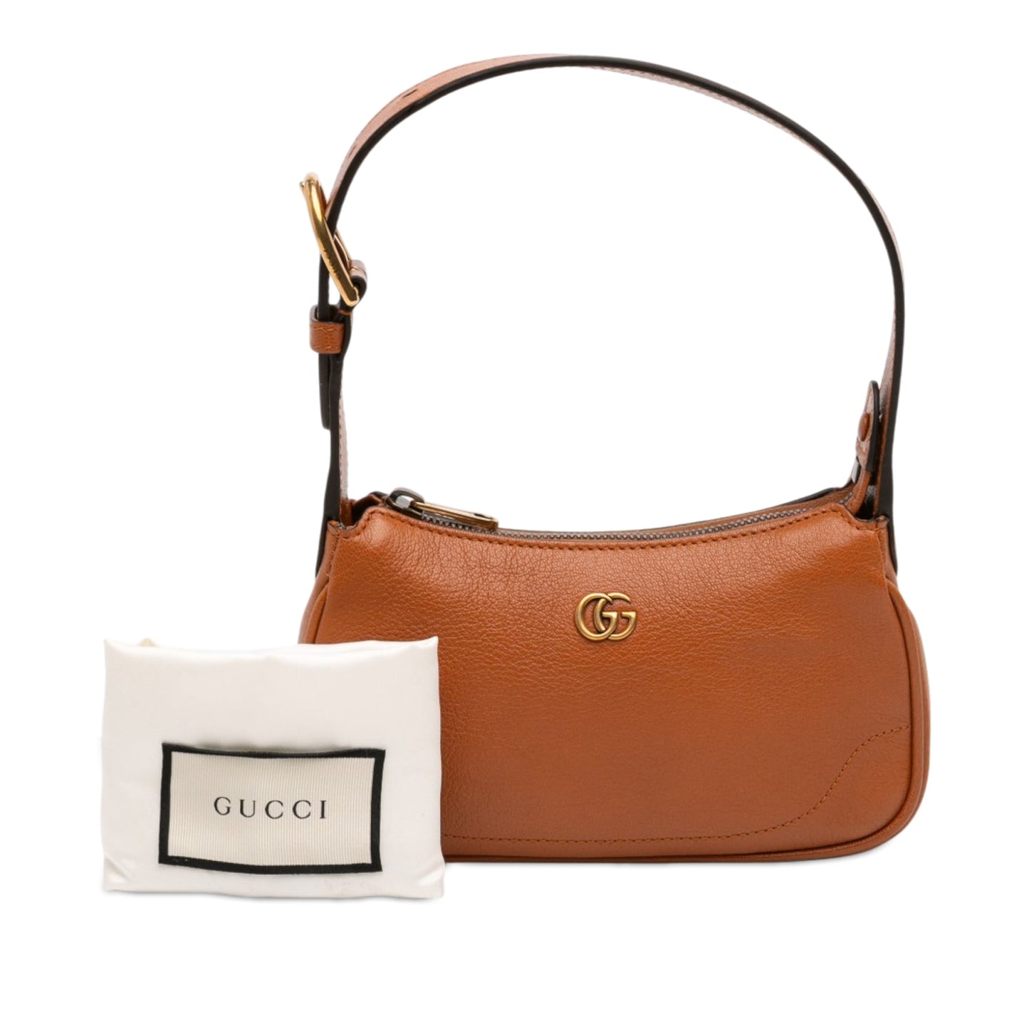 Gucci Mini Leather Aphrodite Shoulder Bag