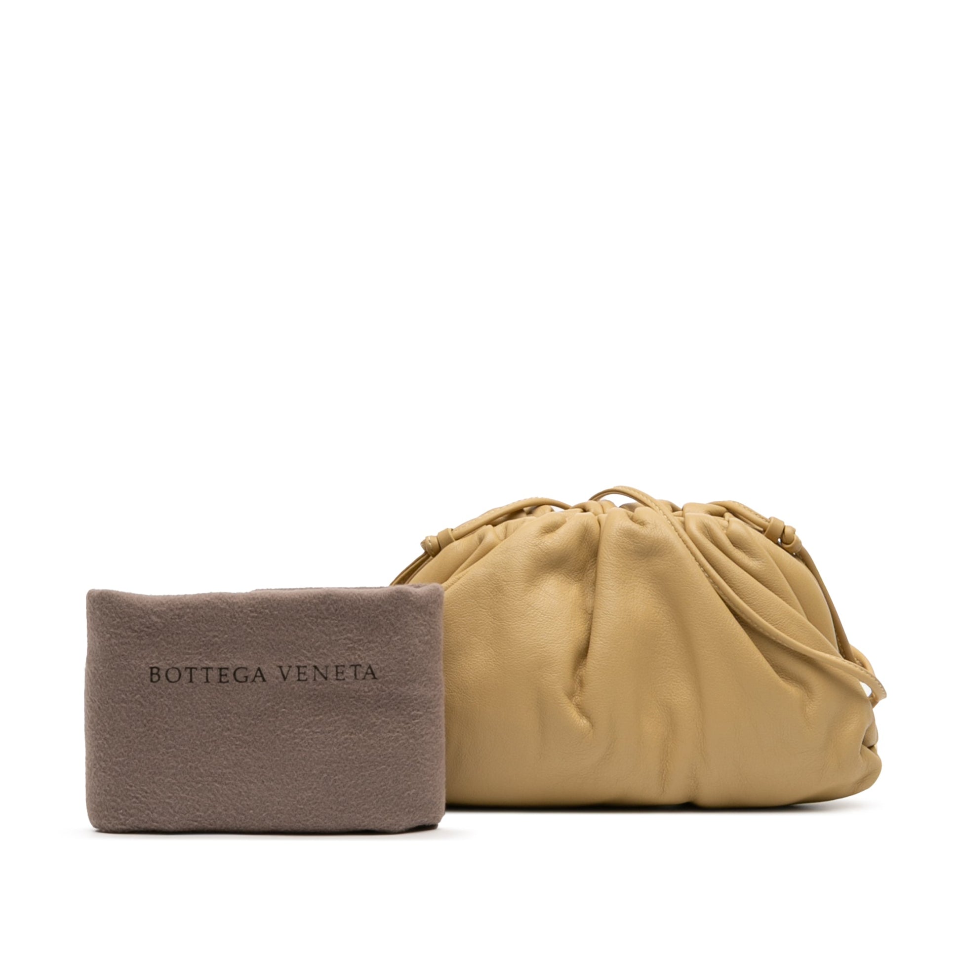 Bottega Veneta Lambskin The Mini Pouch Crossbody