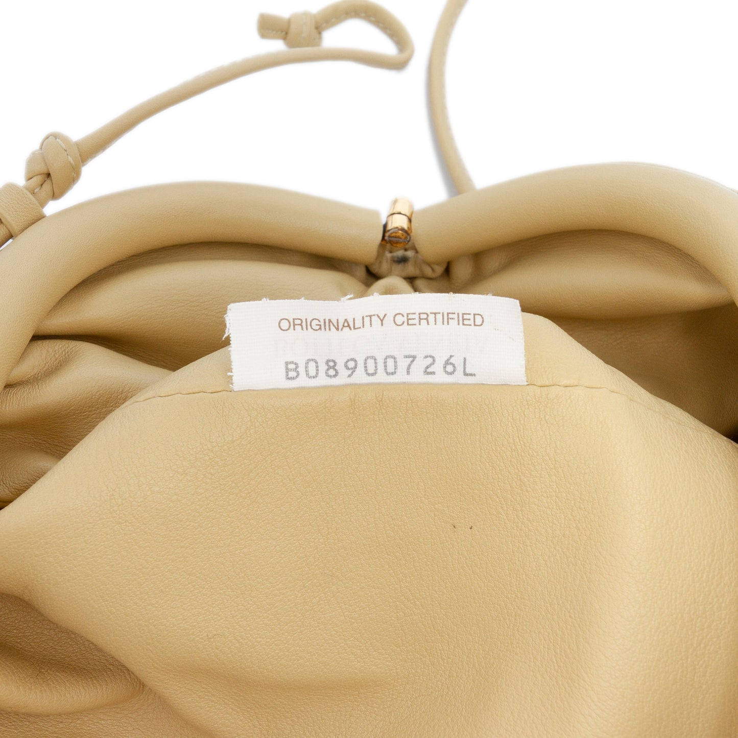 Bottega Veneta Lambskin The Mini Pouch Crossbody