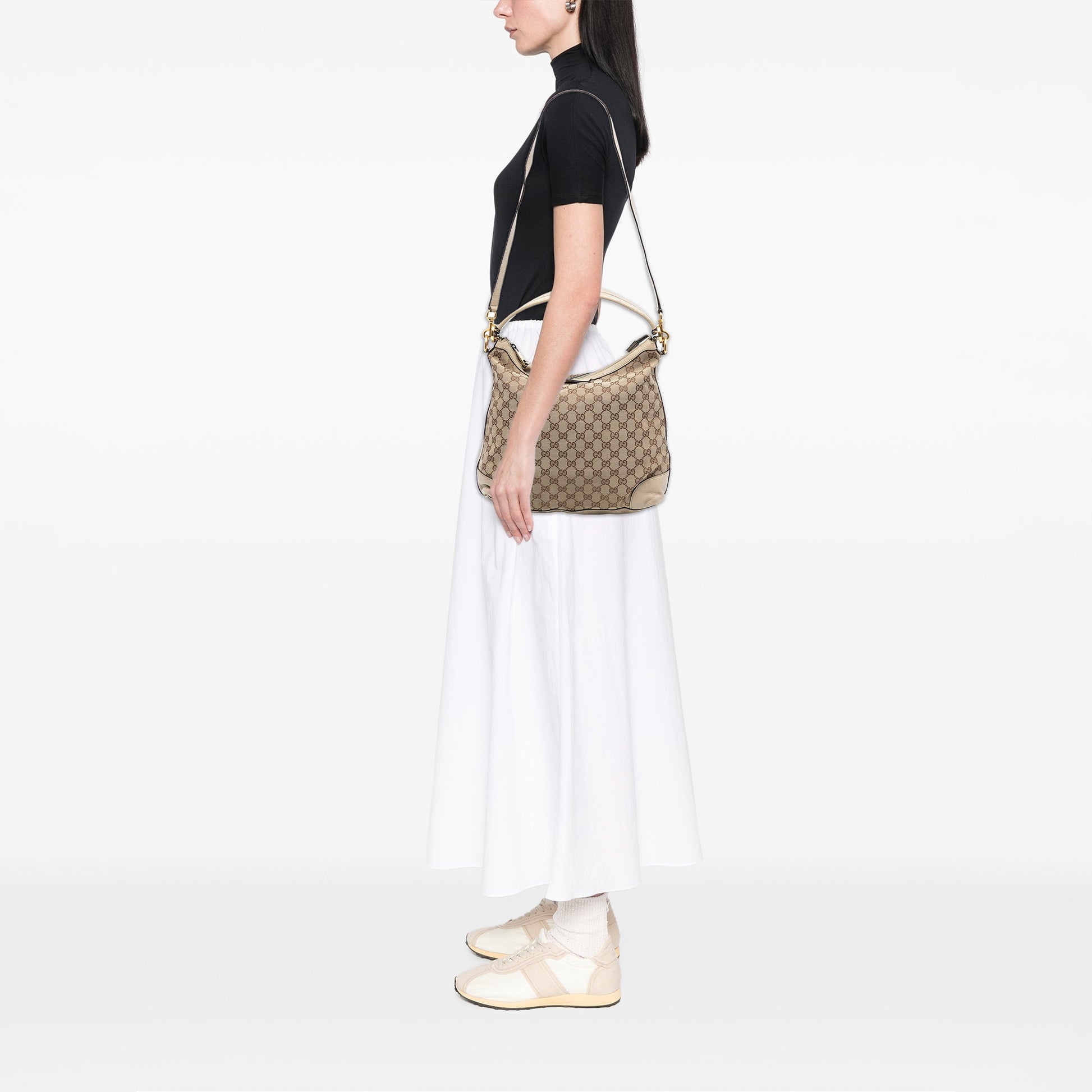 Gucci Small GG Canvas Miss GG Hobo