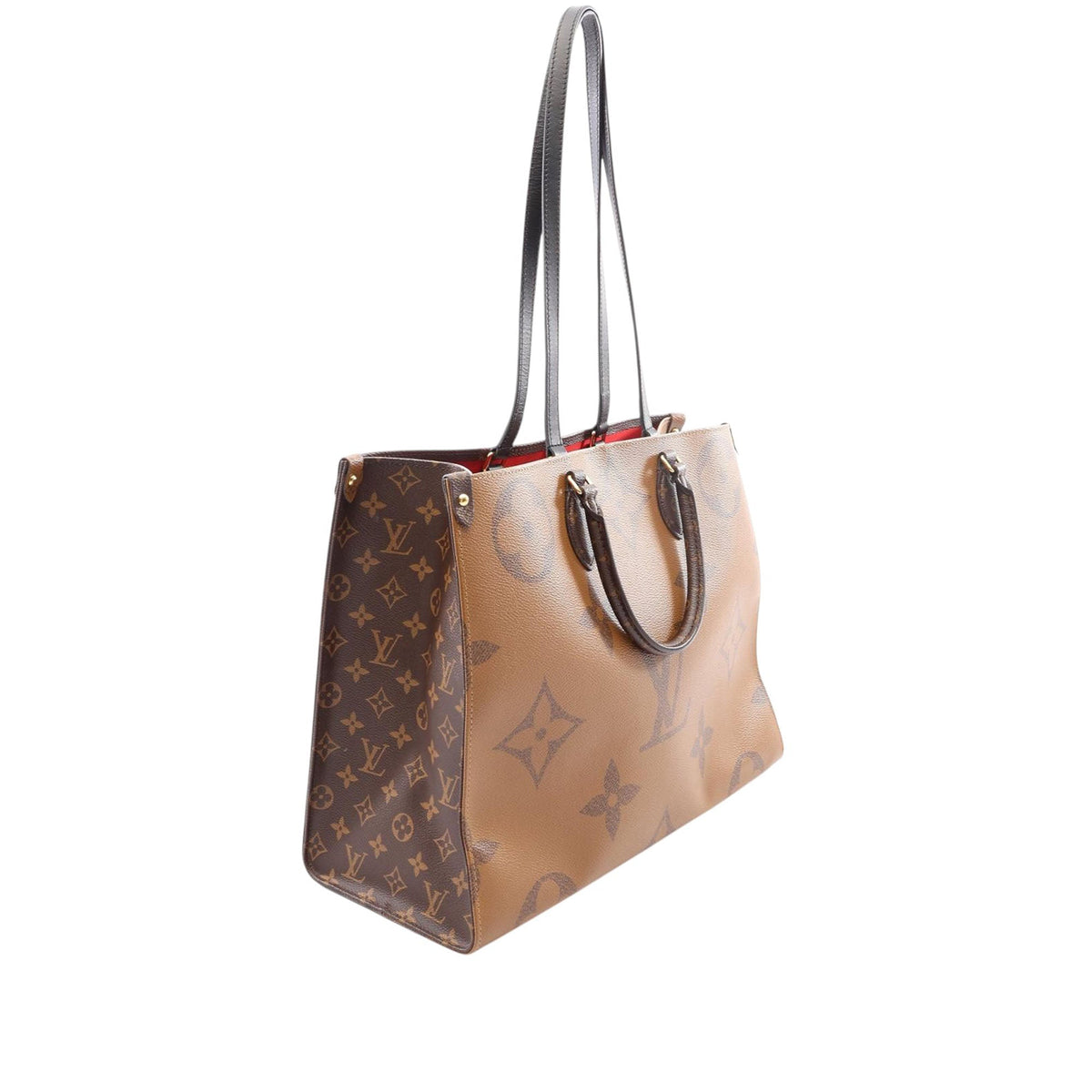 Louis Vuitton Monogram Reverse Giant OnTheGo GM — Brown