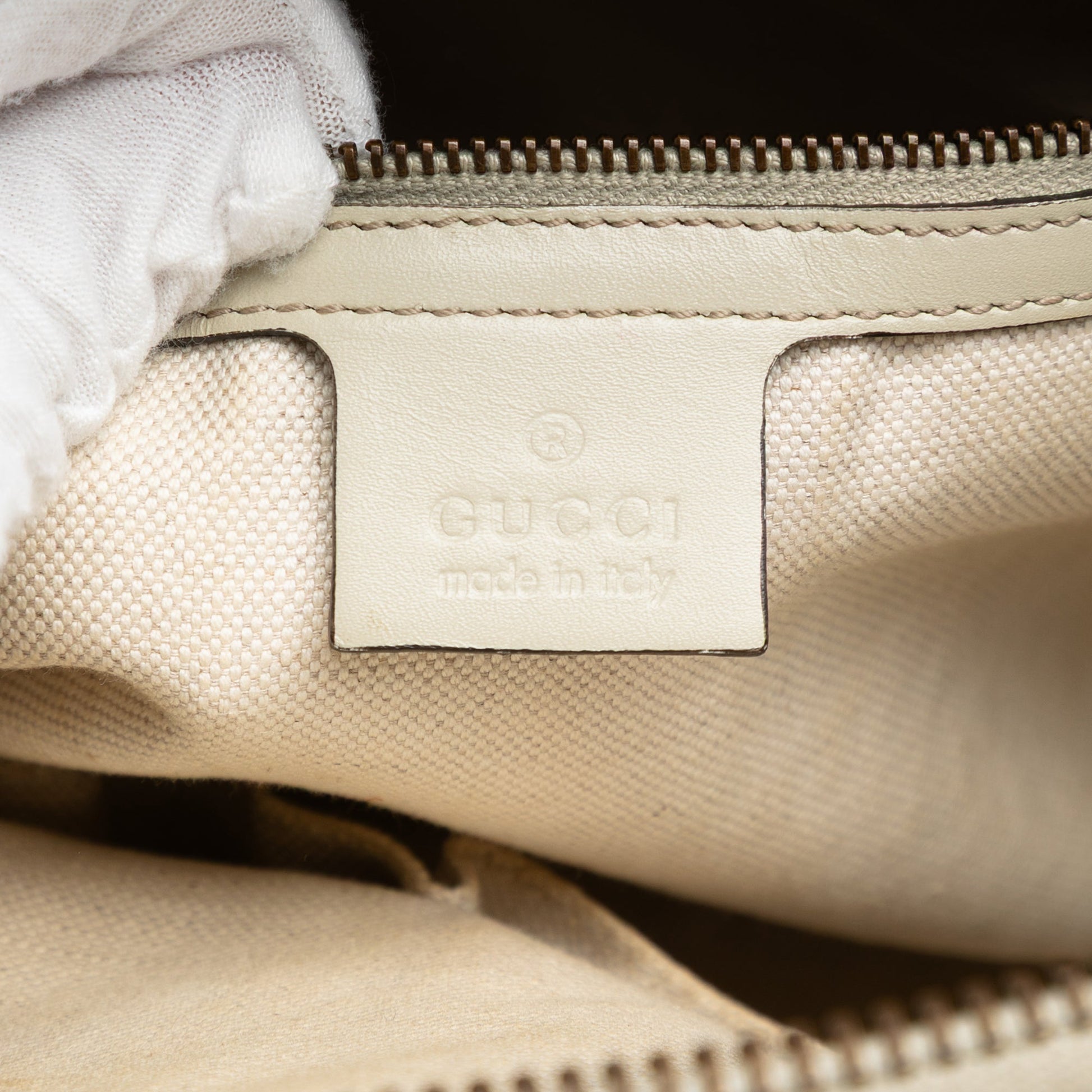 Gucci Medium GG Canvas Scarlett Satchel