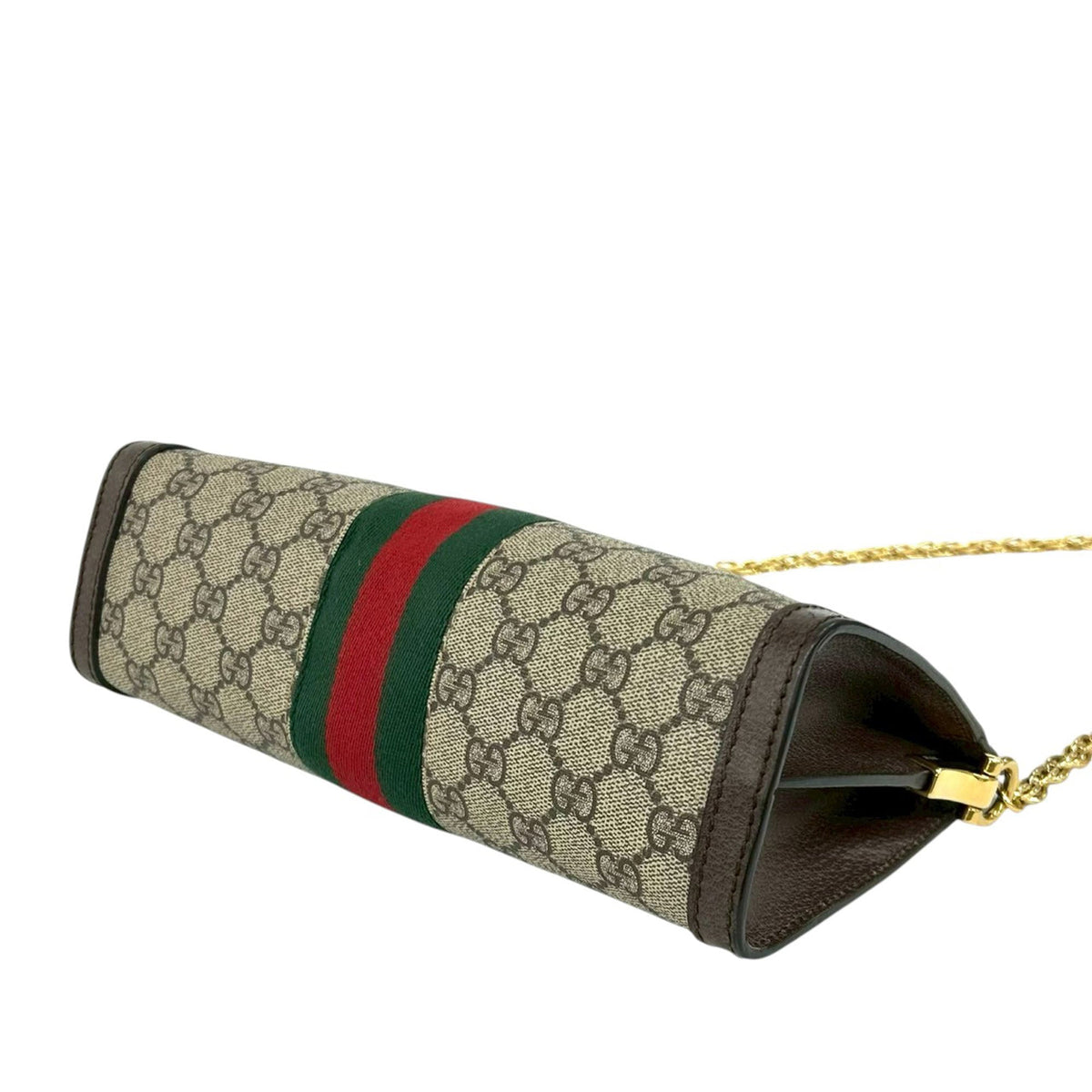 Gucci Small GG Supreme Web Ophidia Chain Crossbody