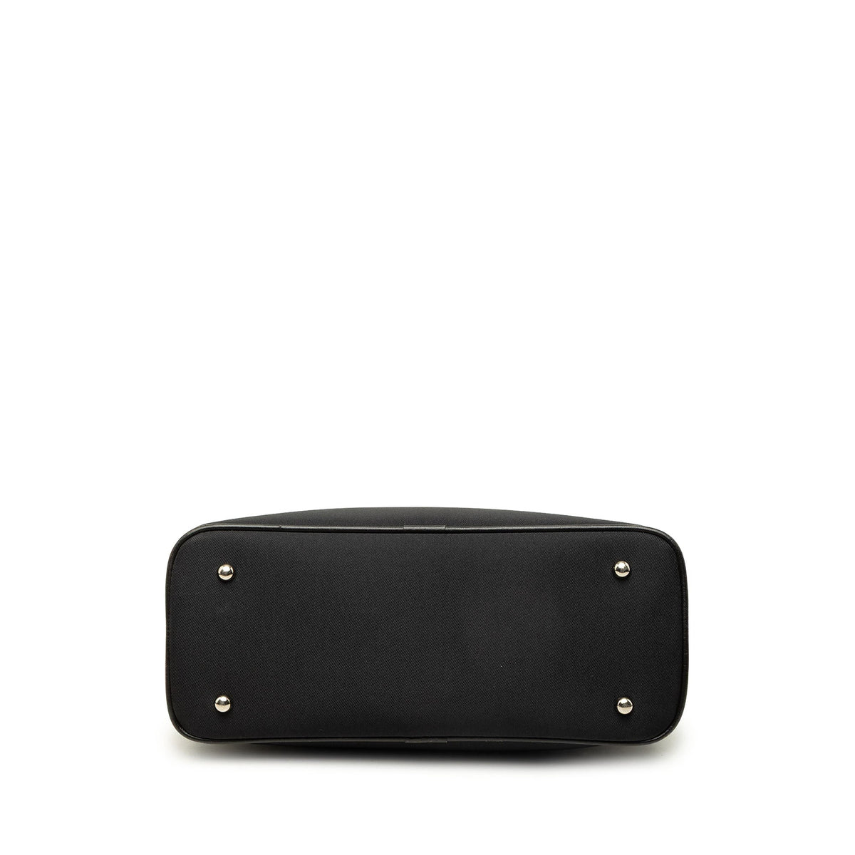 Burberry Nova Check Canvas Trimmed Nylon Shoulder Bag — Black